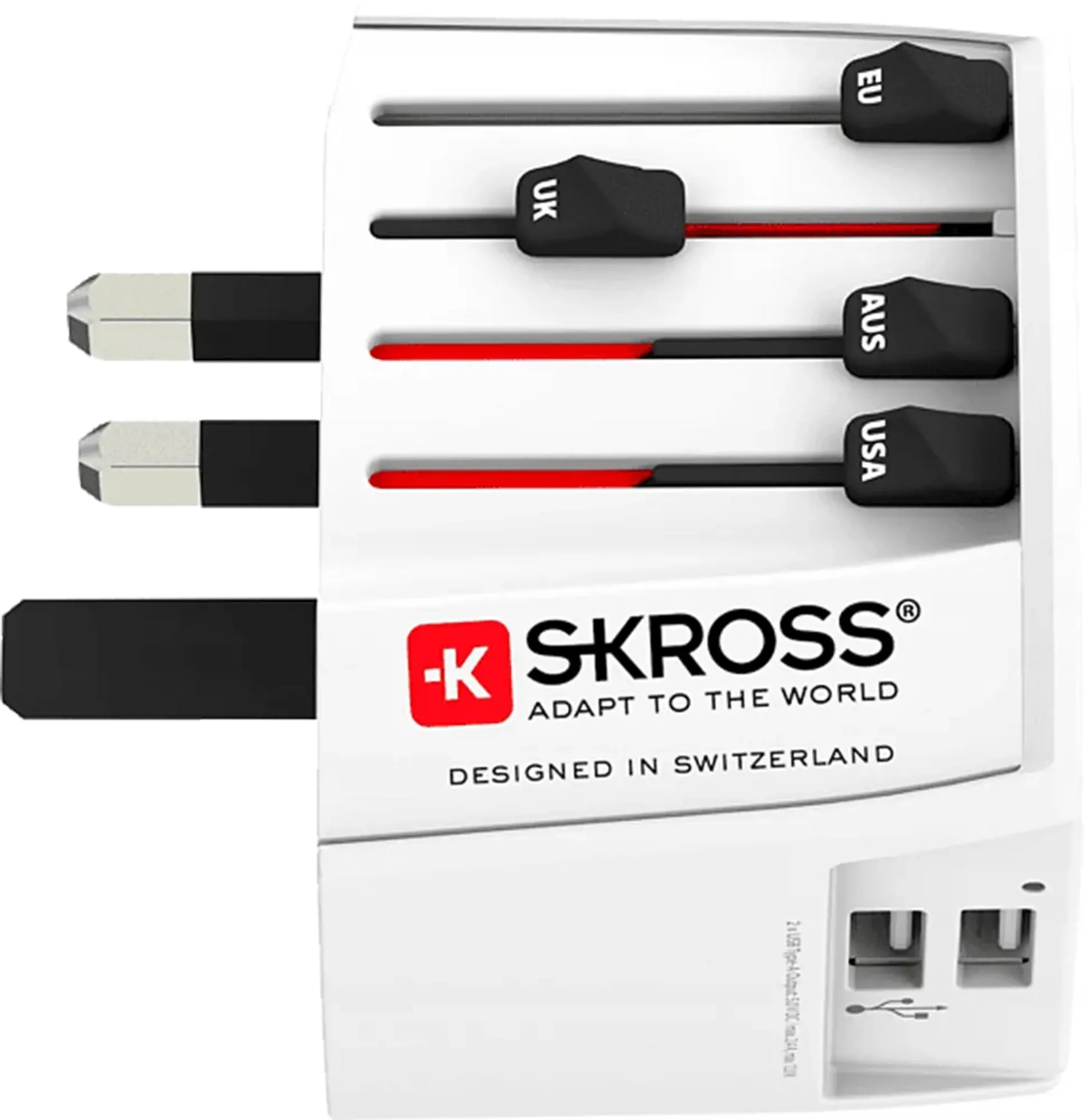 Skross Travel adapter MUV USB - 2 x USB-A image
