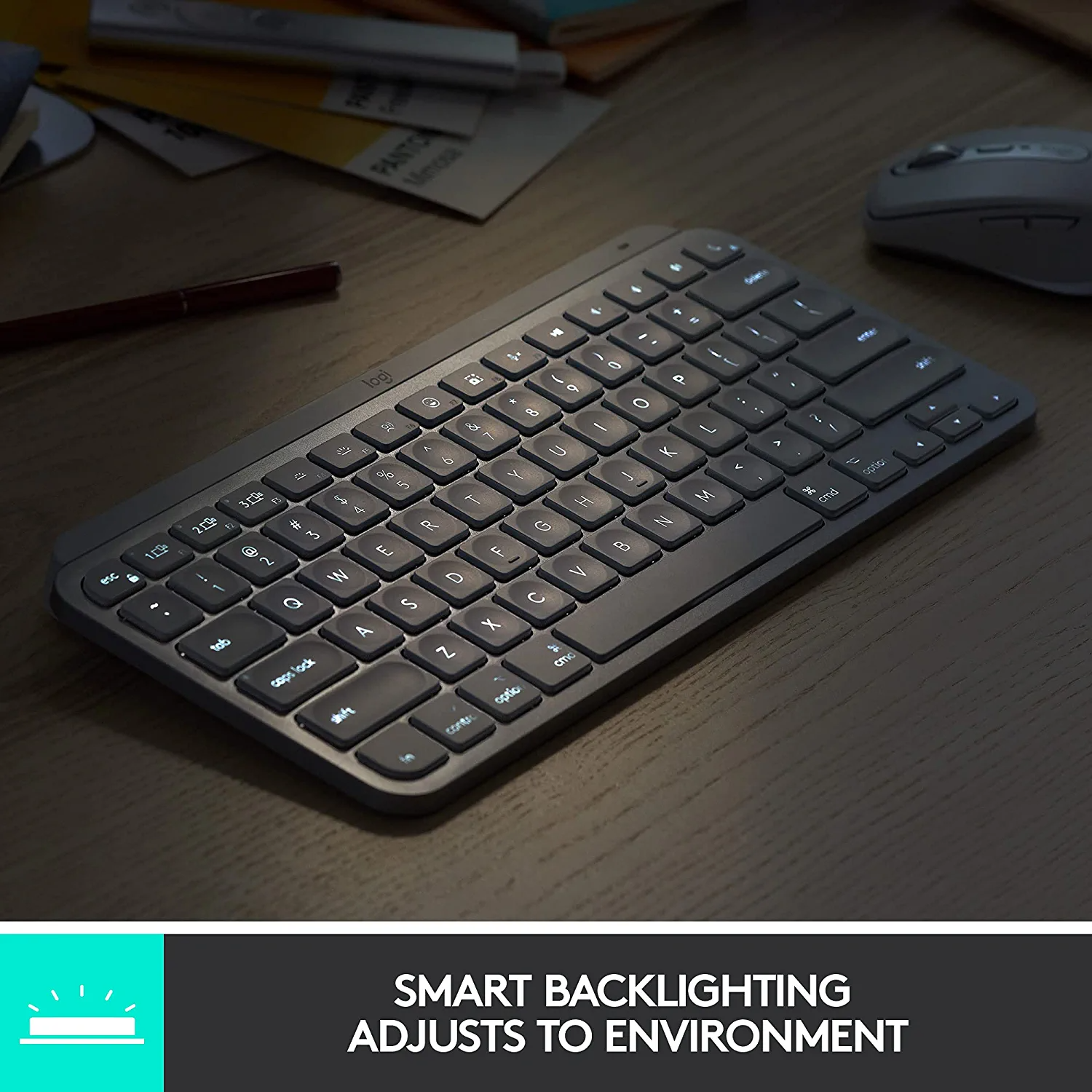 Logitech Wireless Keyboard MX Keys Mini for Mac - AZERTY (FR