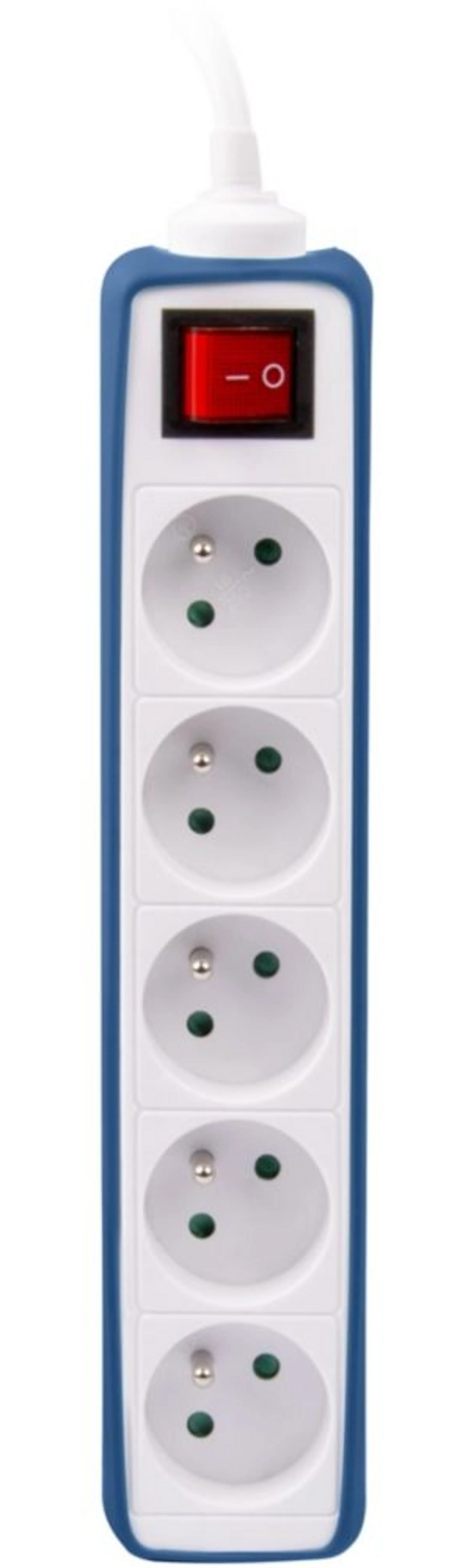ESSENTIEL-B Multi-socket Silicone Blue 5 sockets - 16A image