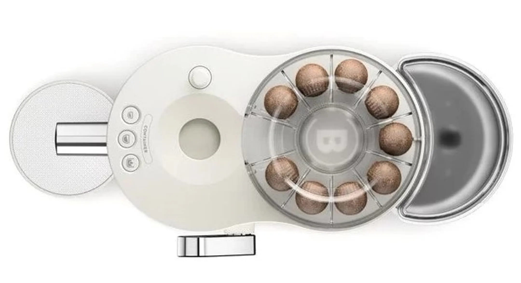 CoffeeB Kaffeemaschine Globe - Weiss image