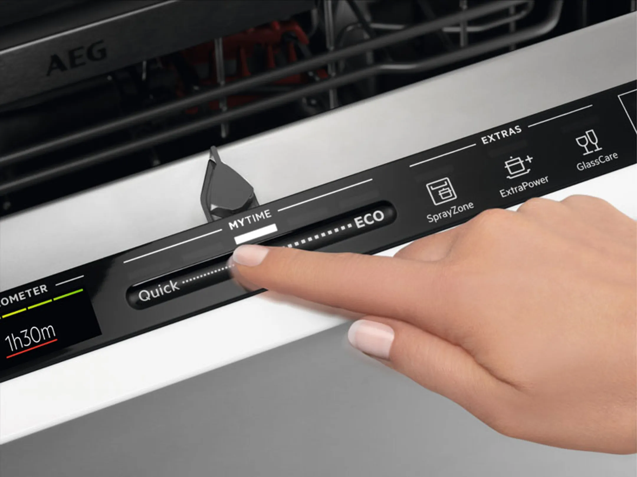 AEG Semi-integrated Dishwasher Serie 6000 FES5396XZM image