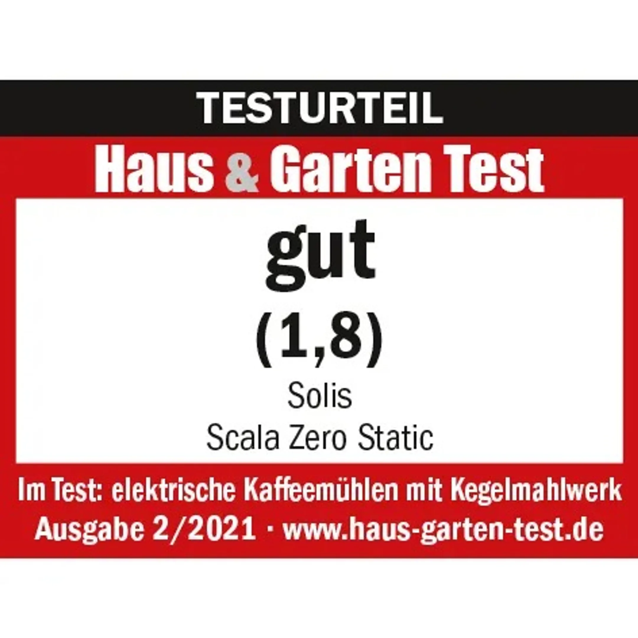 Solis Moulin à café Solis Scala Zero Static 1662  image