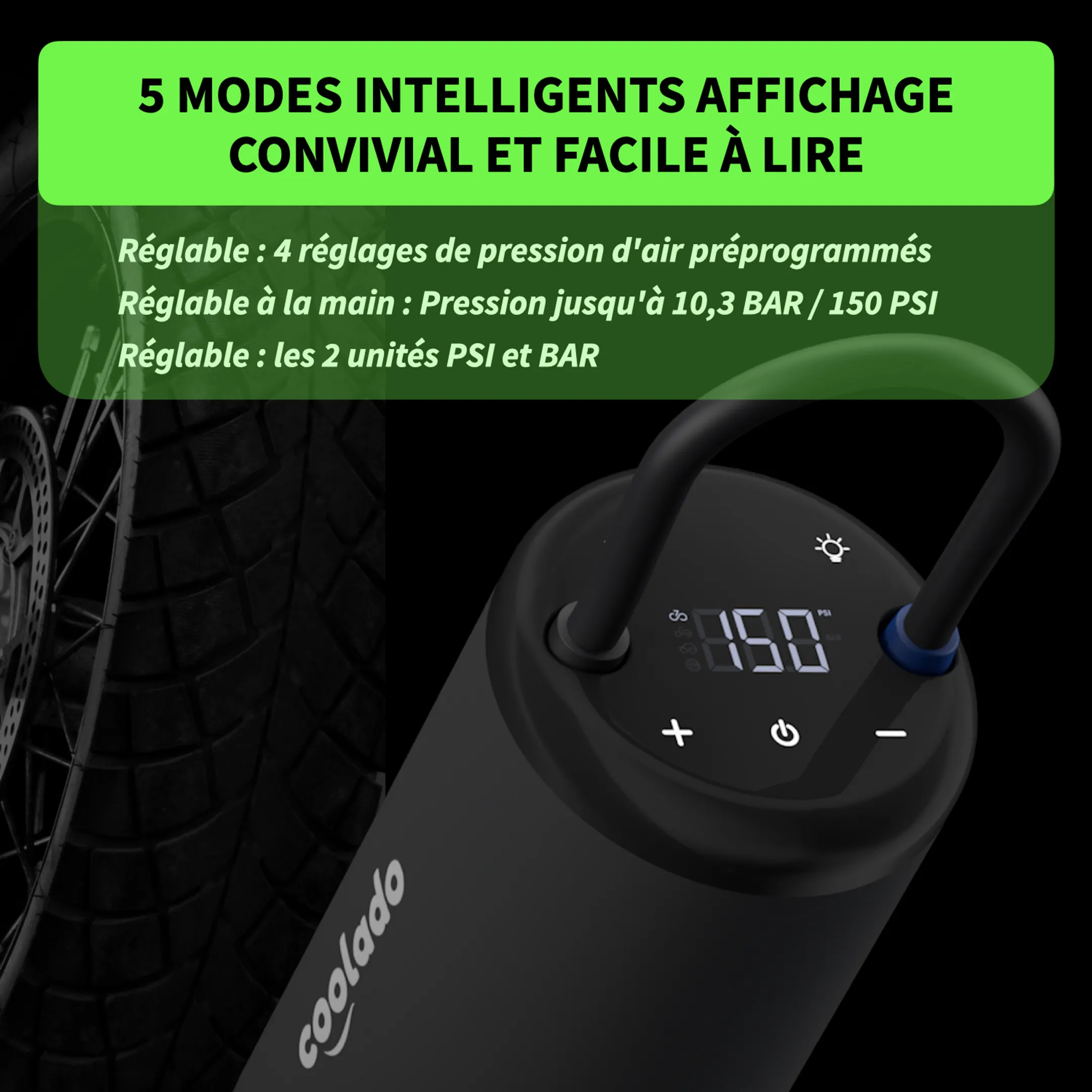 COOLADO Compresseur à air portatif tPump X image
