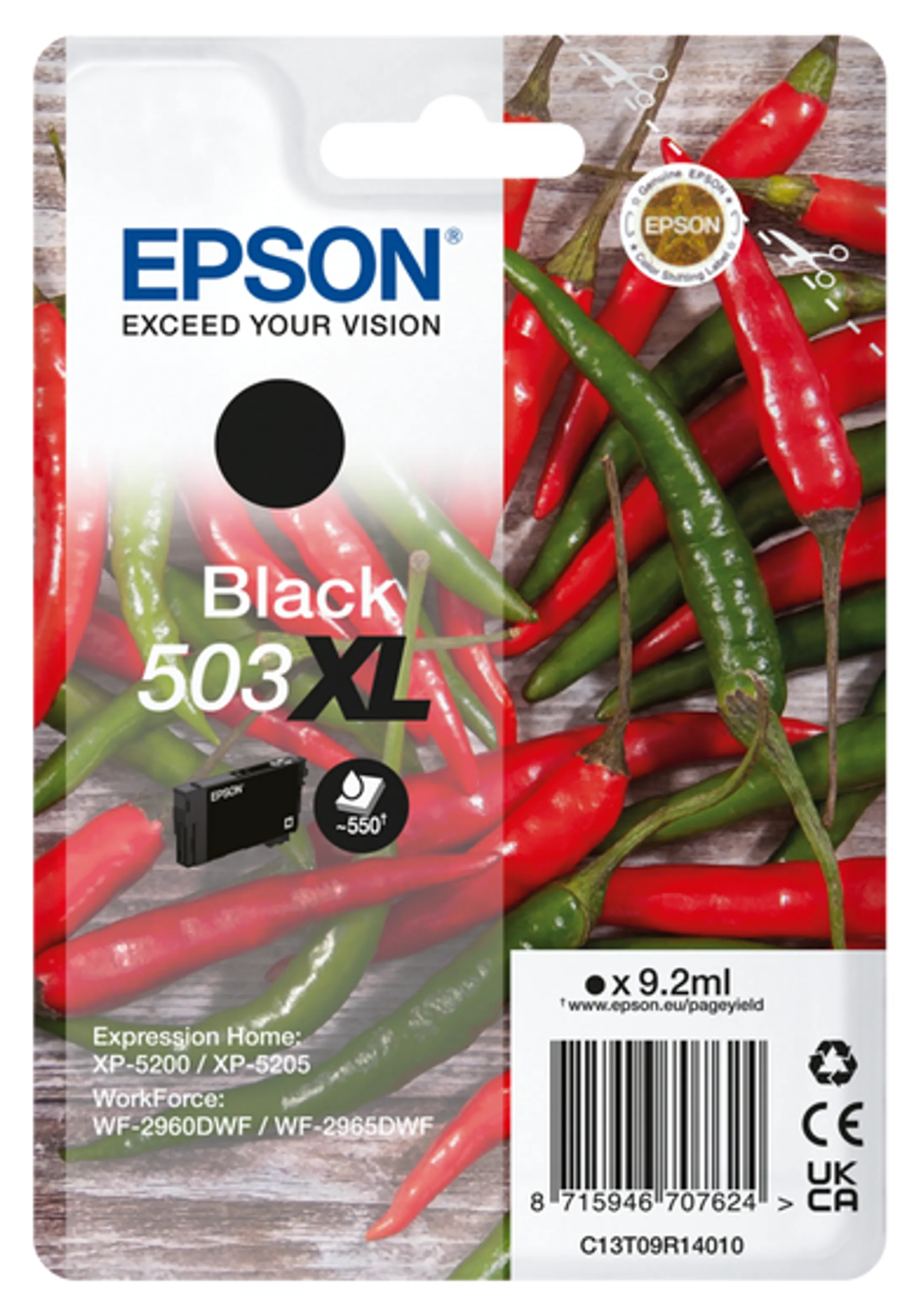 Cartouche d'encre 503 XL - Noir