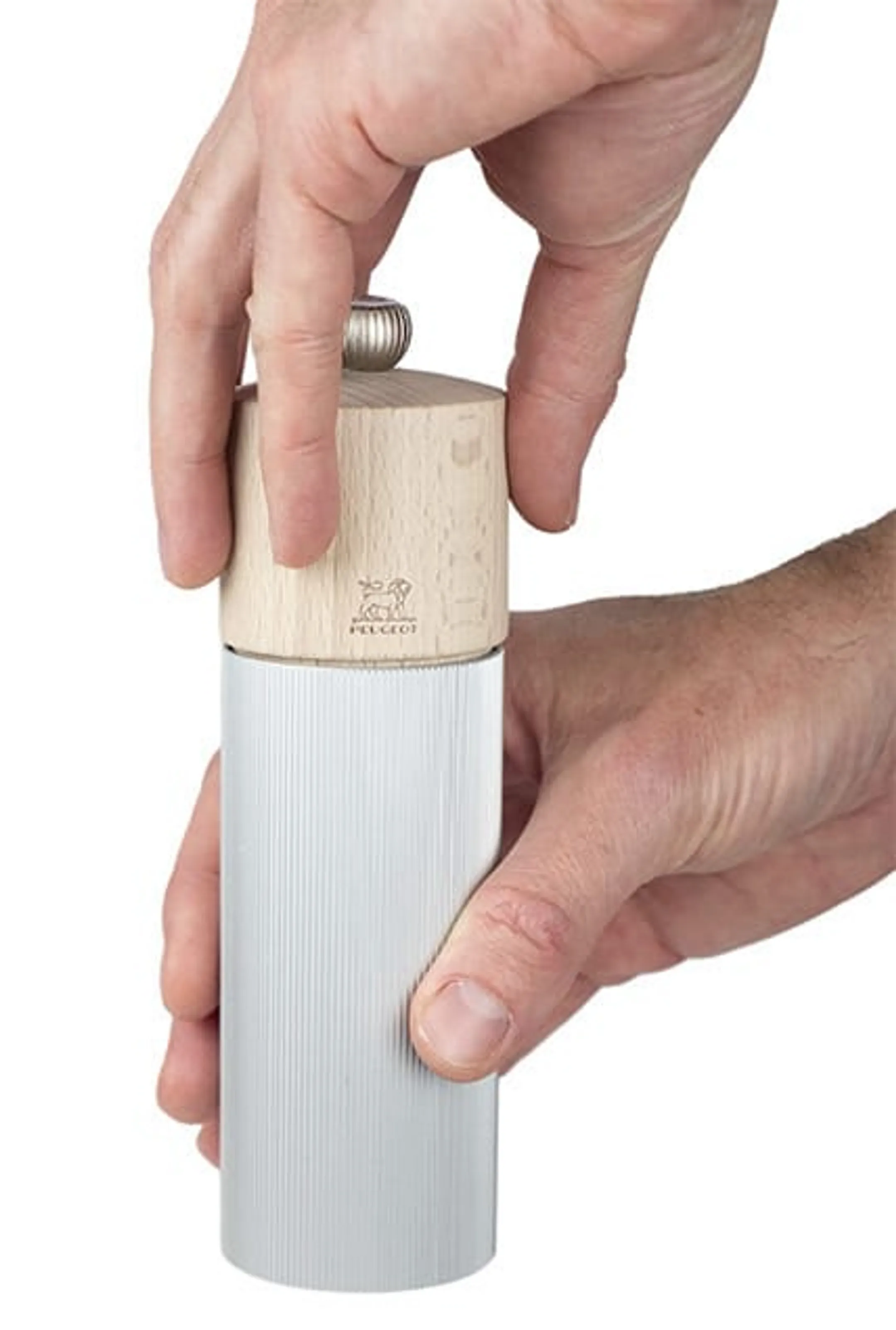 Peugeot Manuelle Pfeffermühle, alu, 18 cm image