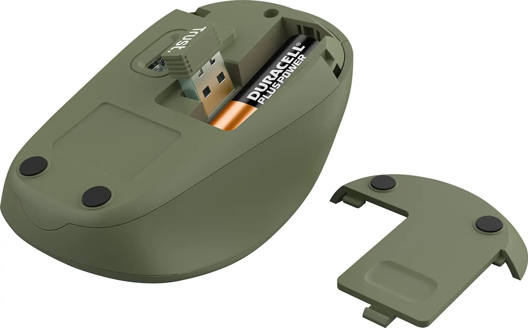 Trust Drathlose Maus Yvi+ - Grun image