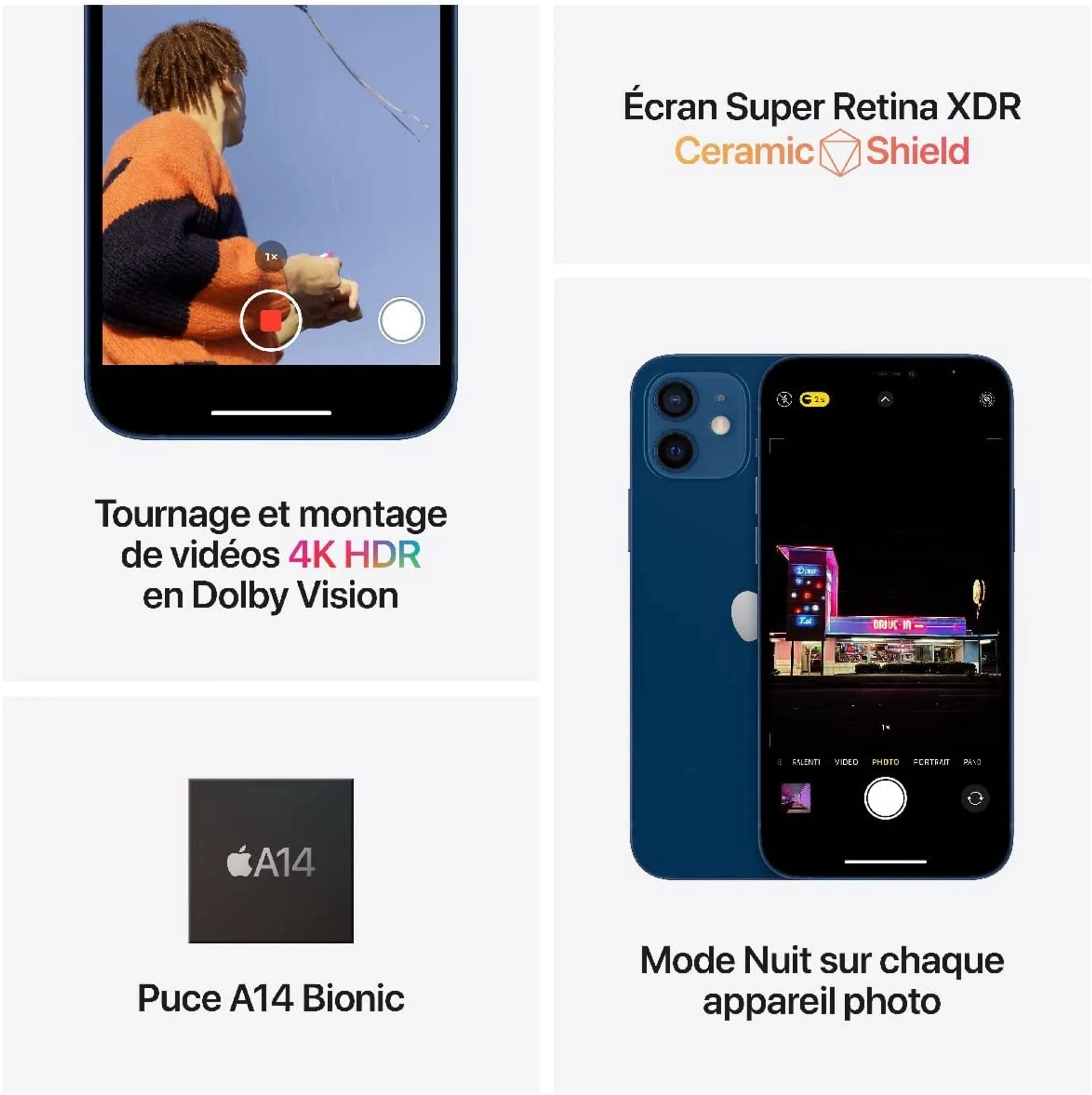 Apple iPhone 12 Reconditionné - 64 Go - Space Grey image