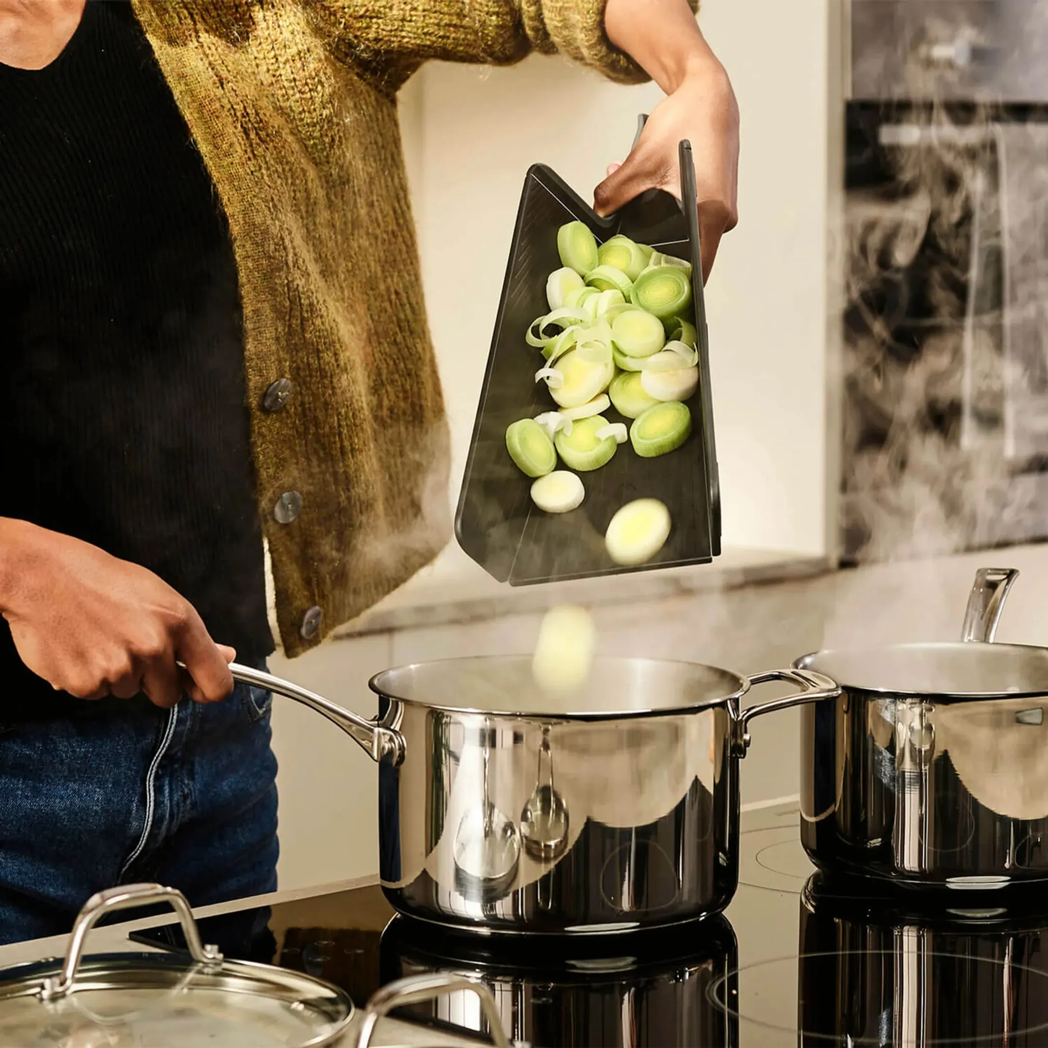 JOSEPH & JOSEPH Schneidebrett Schwarz image