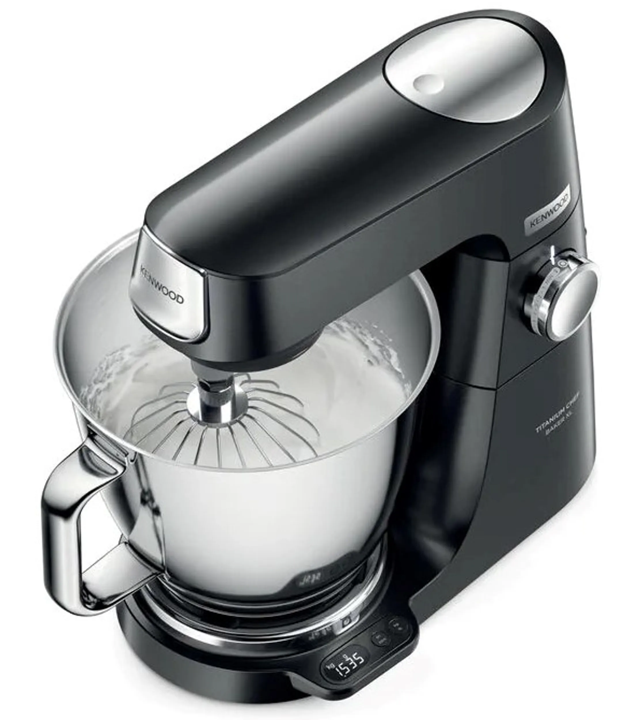 Kenwood Küchenmaschine mit Wärmefunktion KVL85.004BK TITANIUM CHEF BAKER XL image