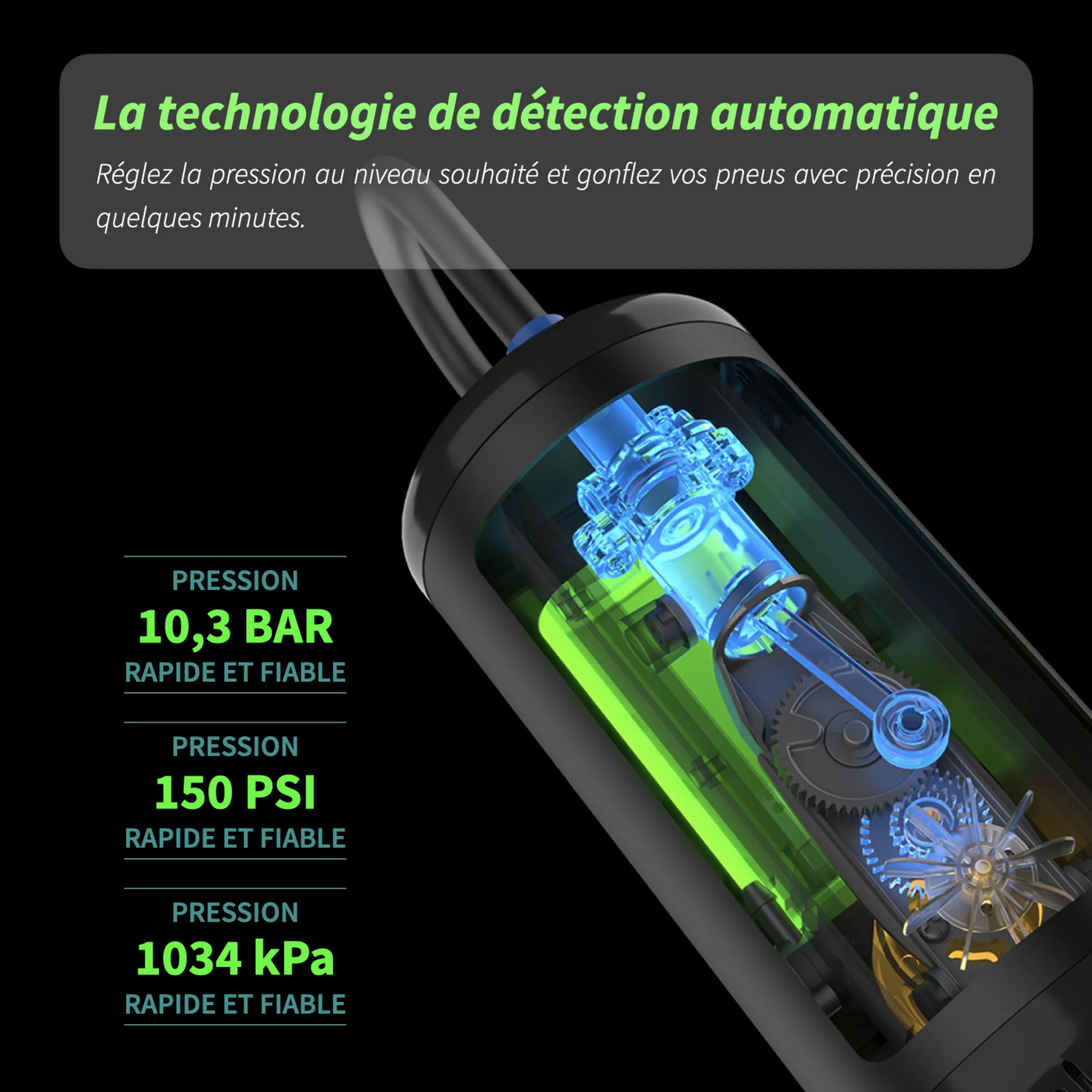 COOLADO Compresseur à air portatif tPump X image