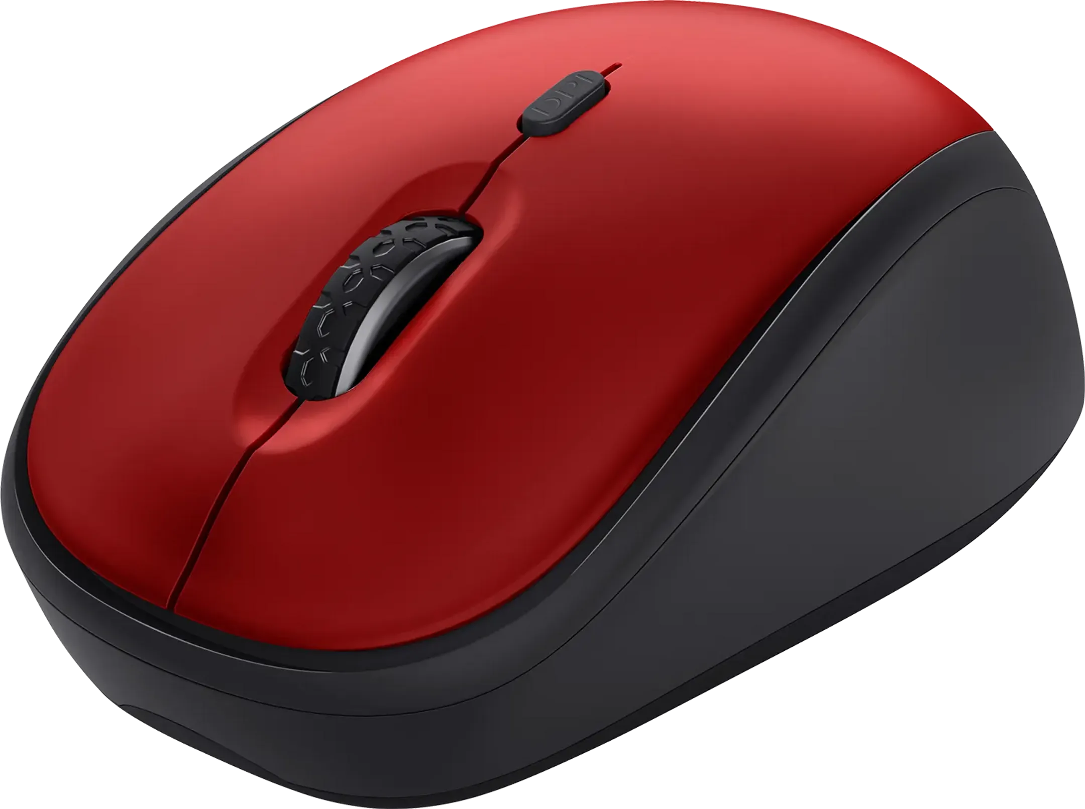 Drathlose Maus Yvi+ - Rot