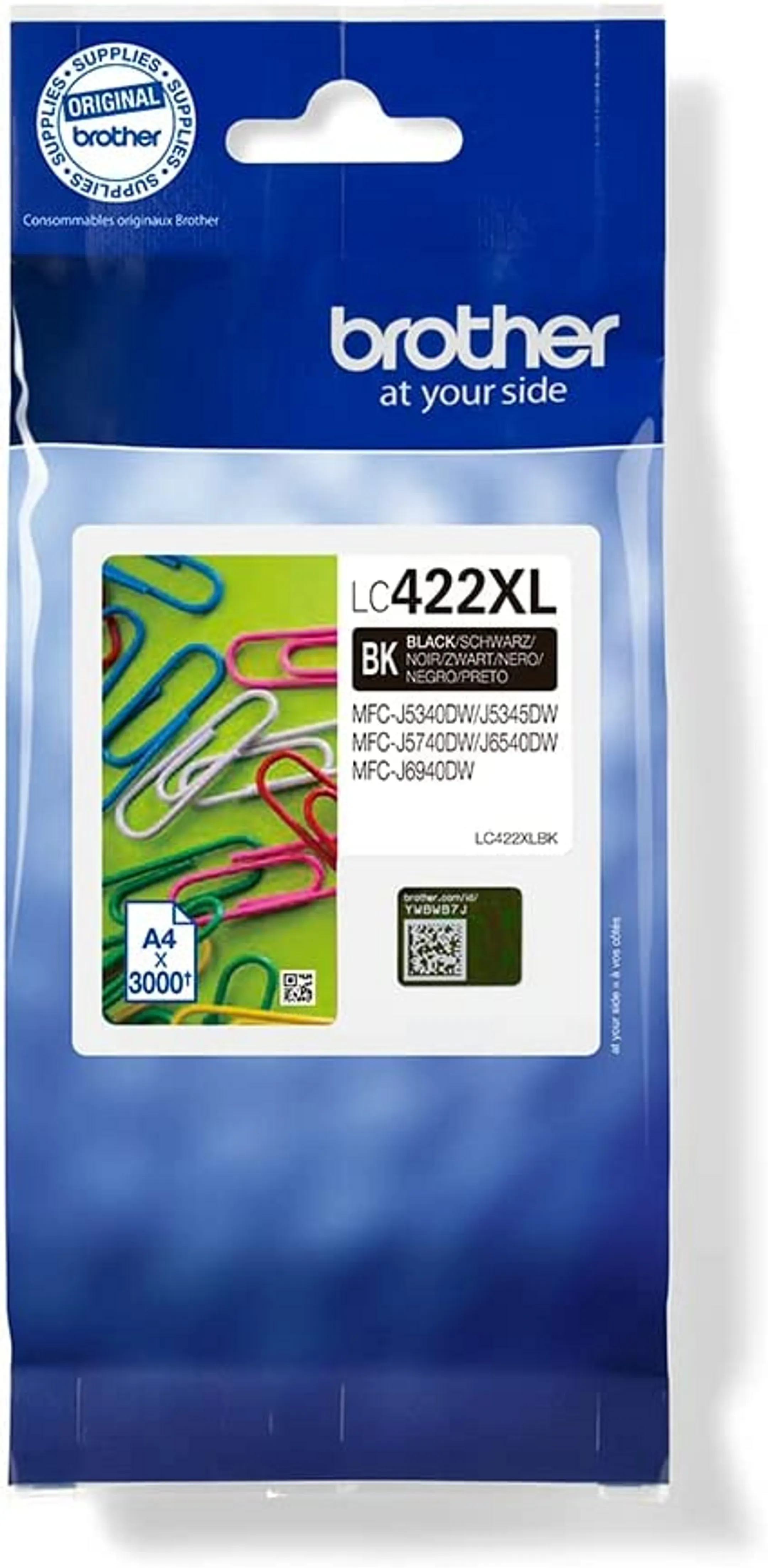 Bundle product Cartouche d'encre LC422XLBK - Noir