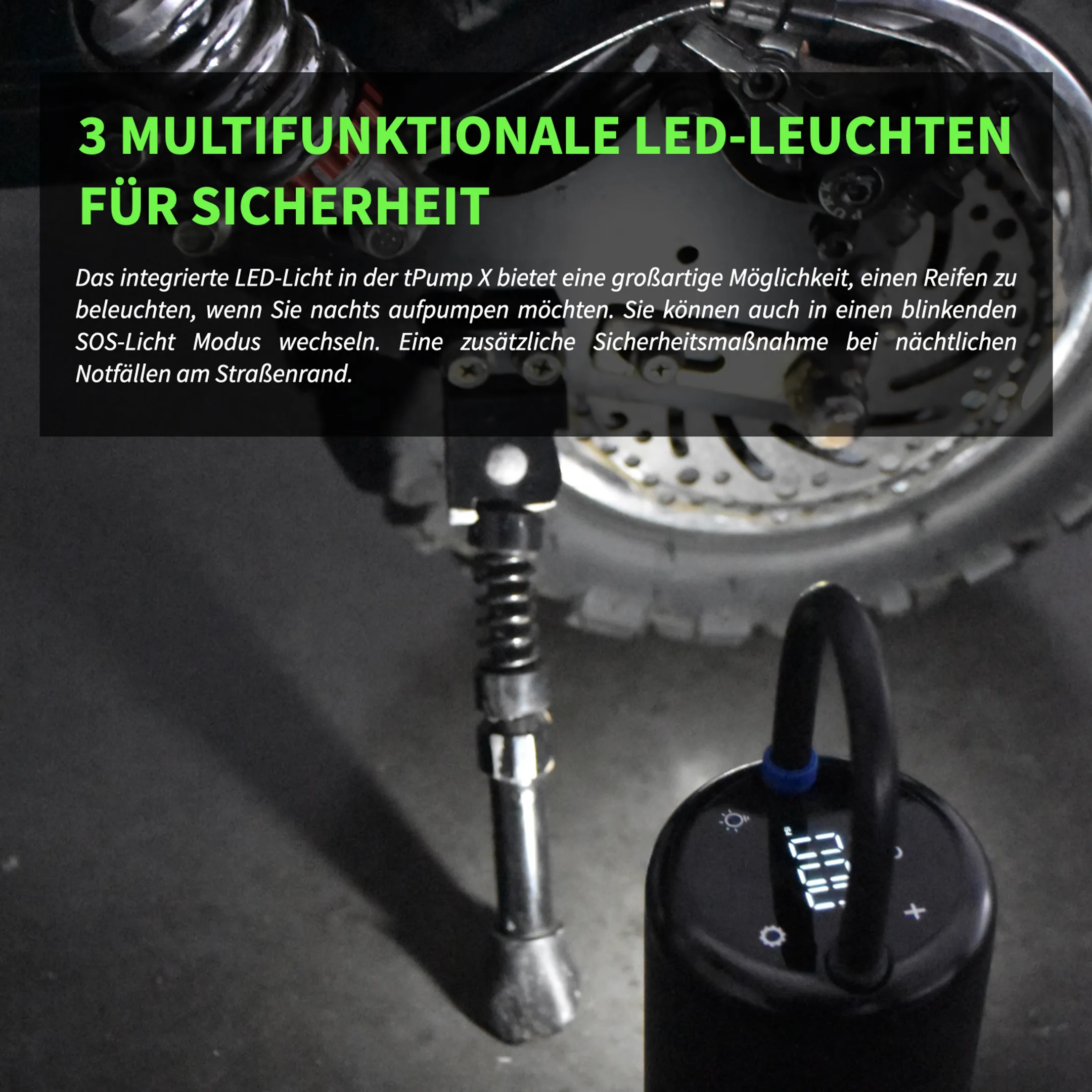 COOLADO Tragbarer Luftkompressor tPump X image