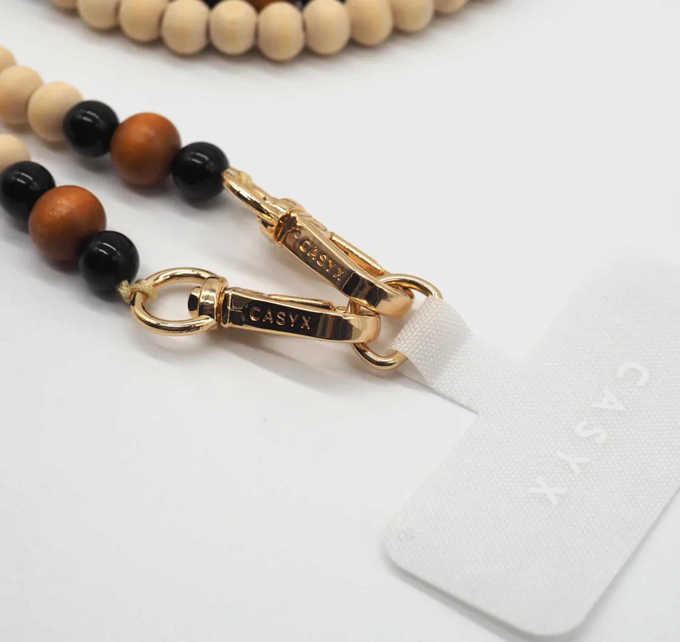 CASYX Smartphone-Halskette - Wooden Beads image