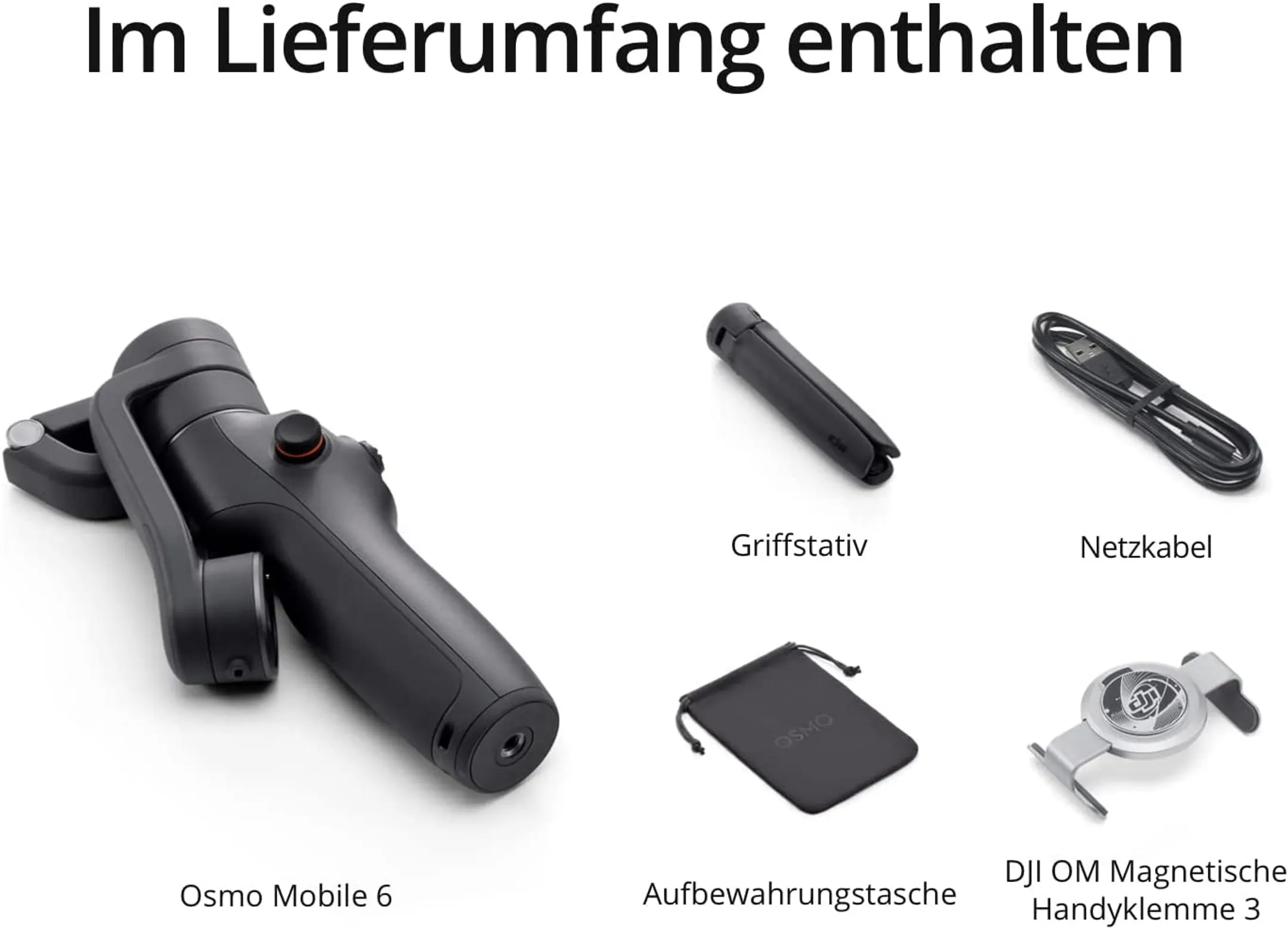 DJI Smartphone-Gimbal Osmo Mobile 6 - Schiefergrau image