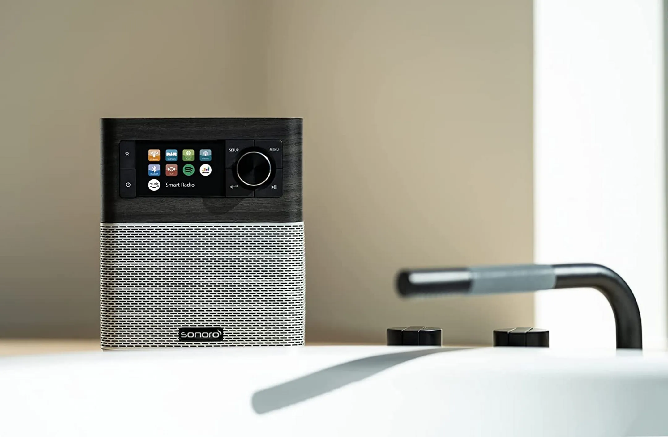 SONORO STREAM Internetradio - Mooreiche/Silber image