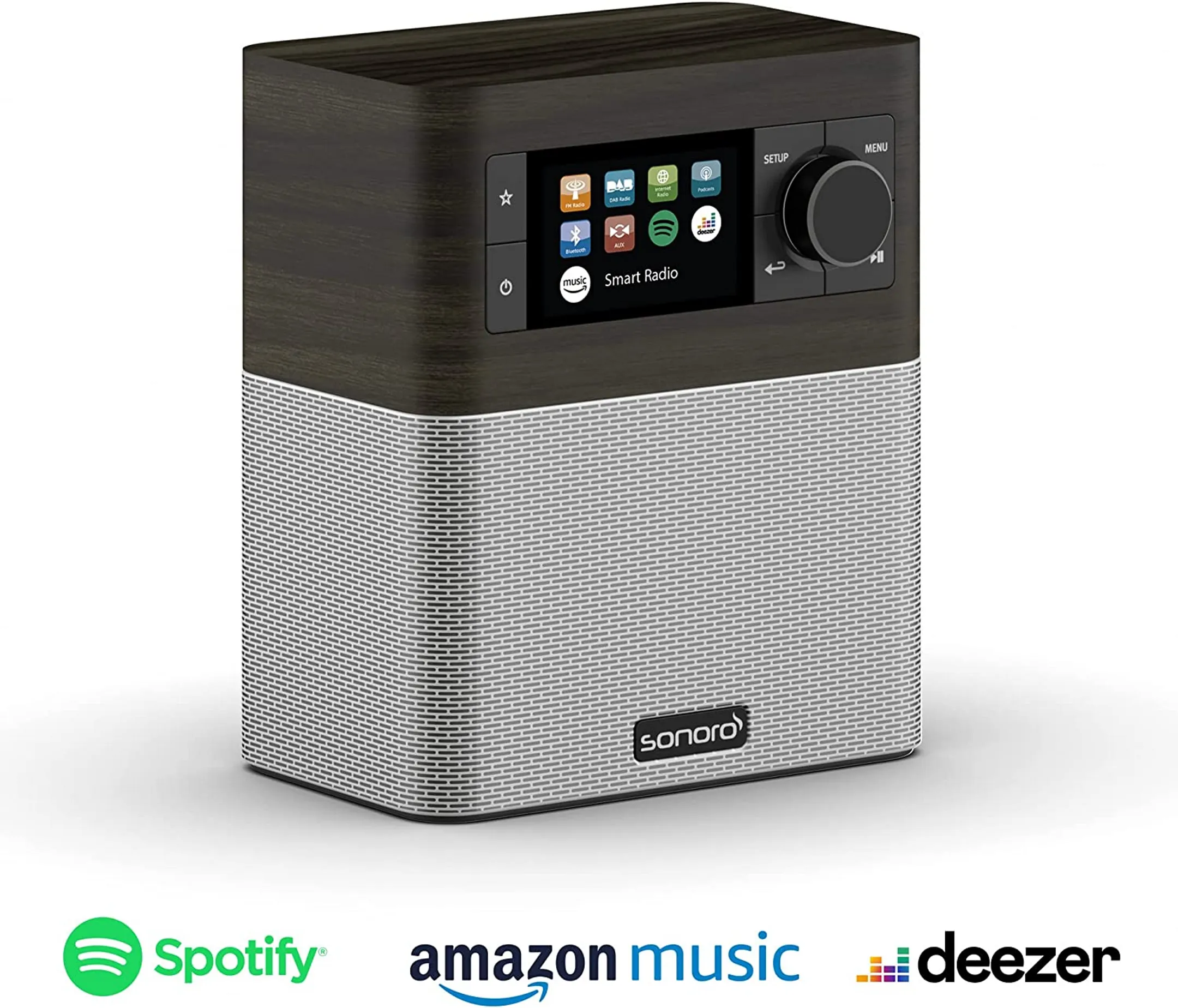 SONORO STREAM Internetradio - Mooreiche/Silber image