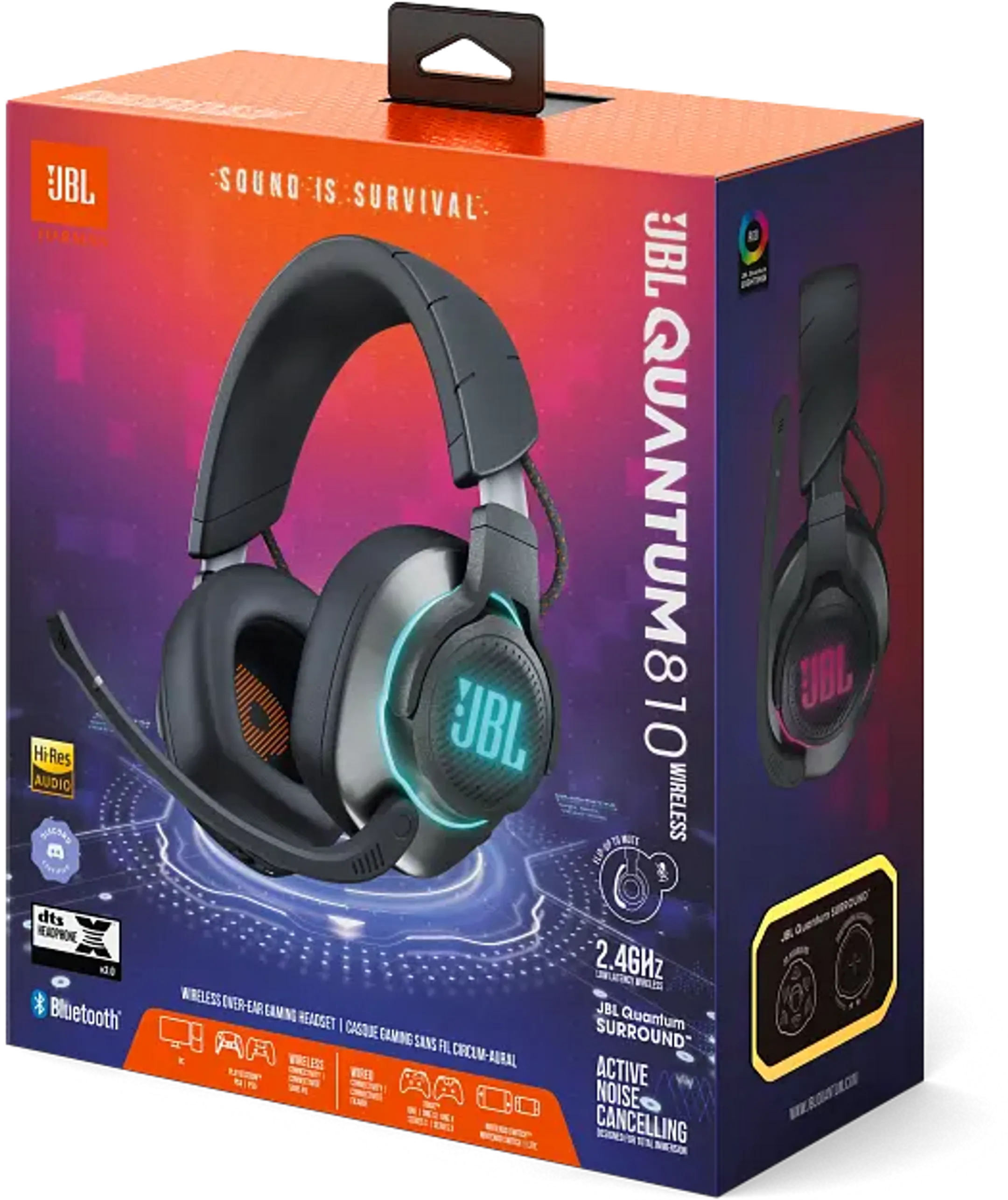 JBL Casque Gaming Quantum Q810 Wireless - Noir image