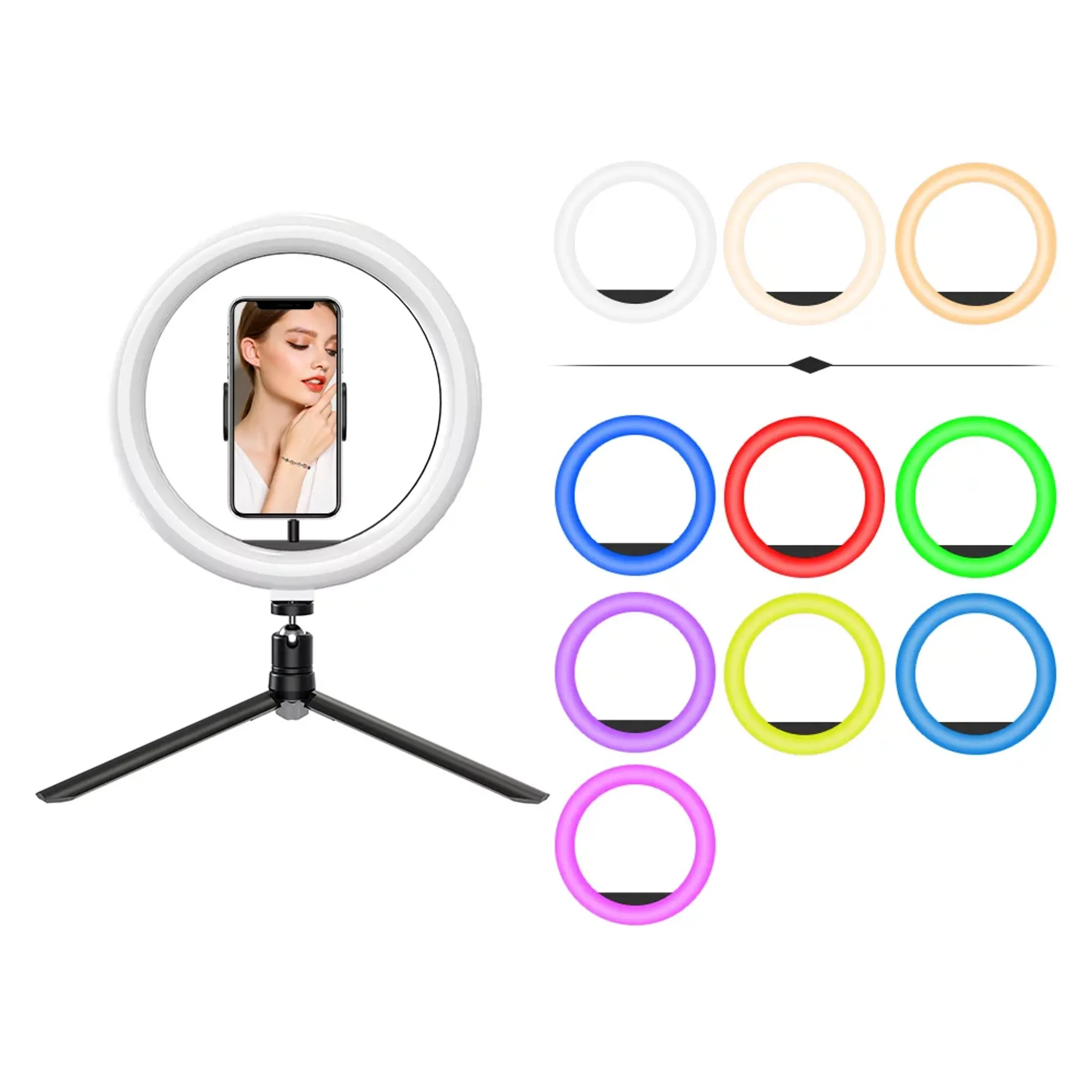 ESSENTIEL-B 10" Ring Light Stativ / Vlog image