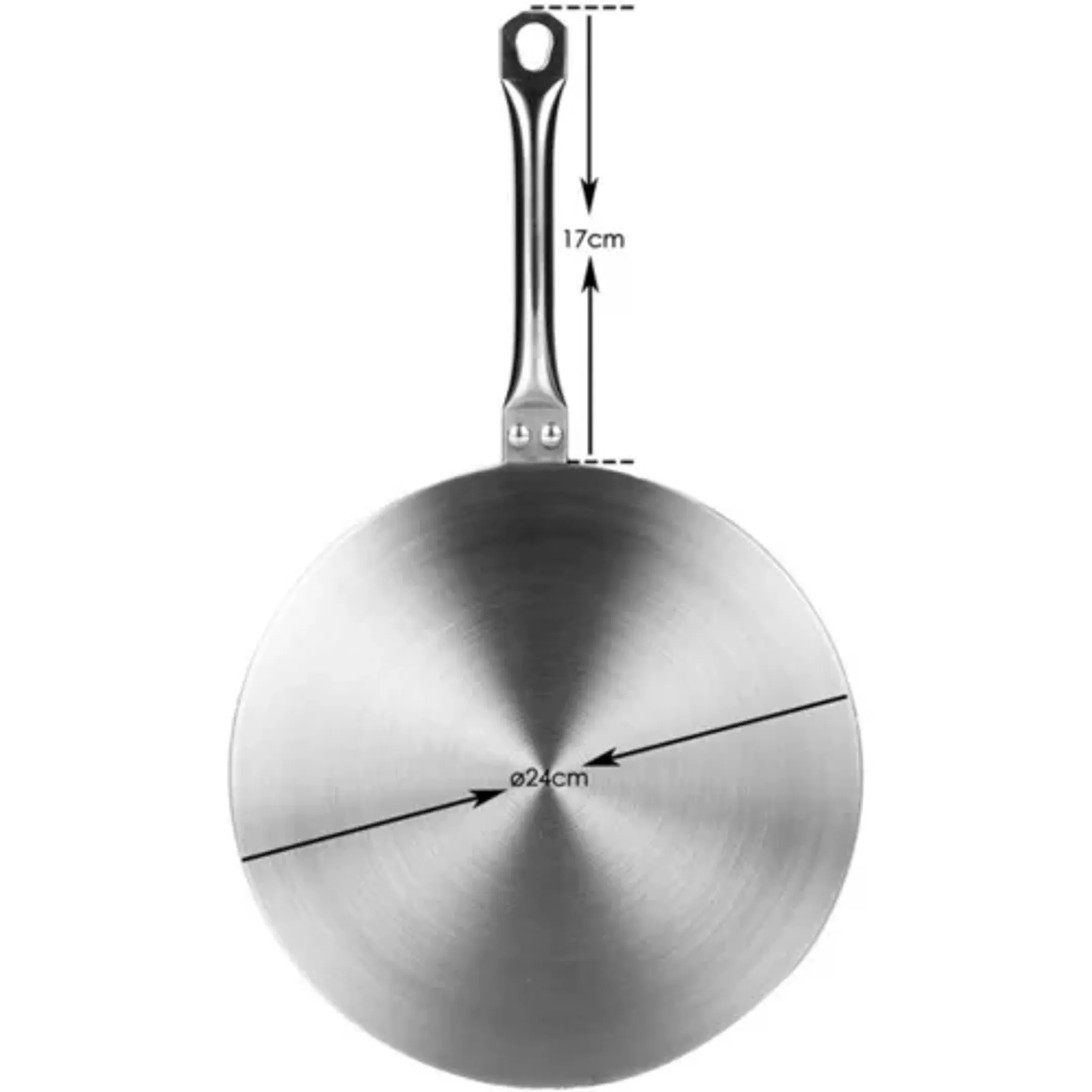 Relaisscheibe Induktion - 24 cm