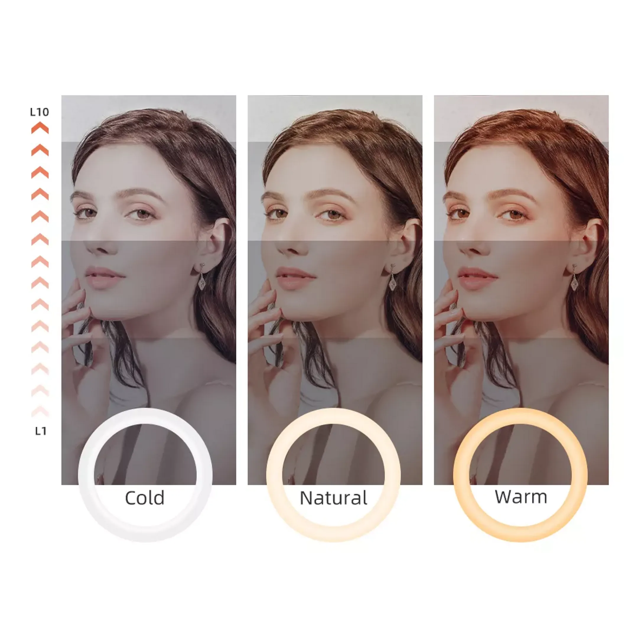 ESSENTIEL-B 10" Ring Light Stativ / Vlog image