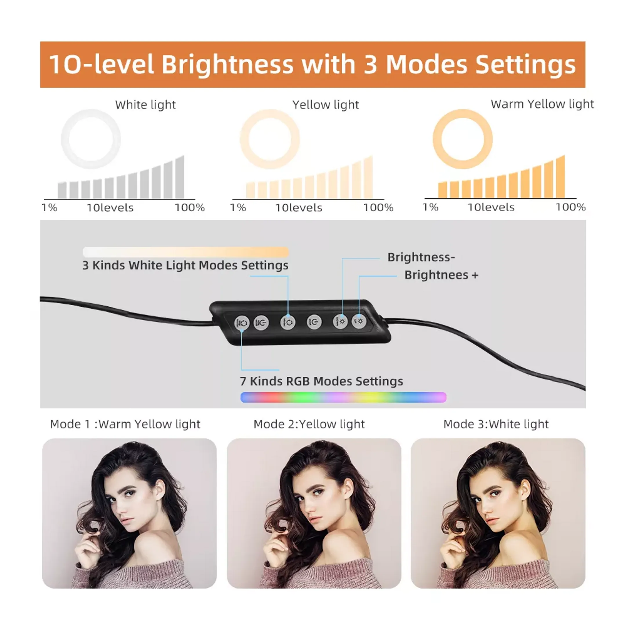 ESSENTIEL-B 10" Ring Light Stativ / Vlog image