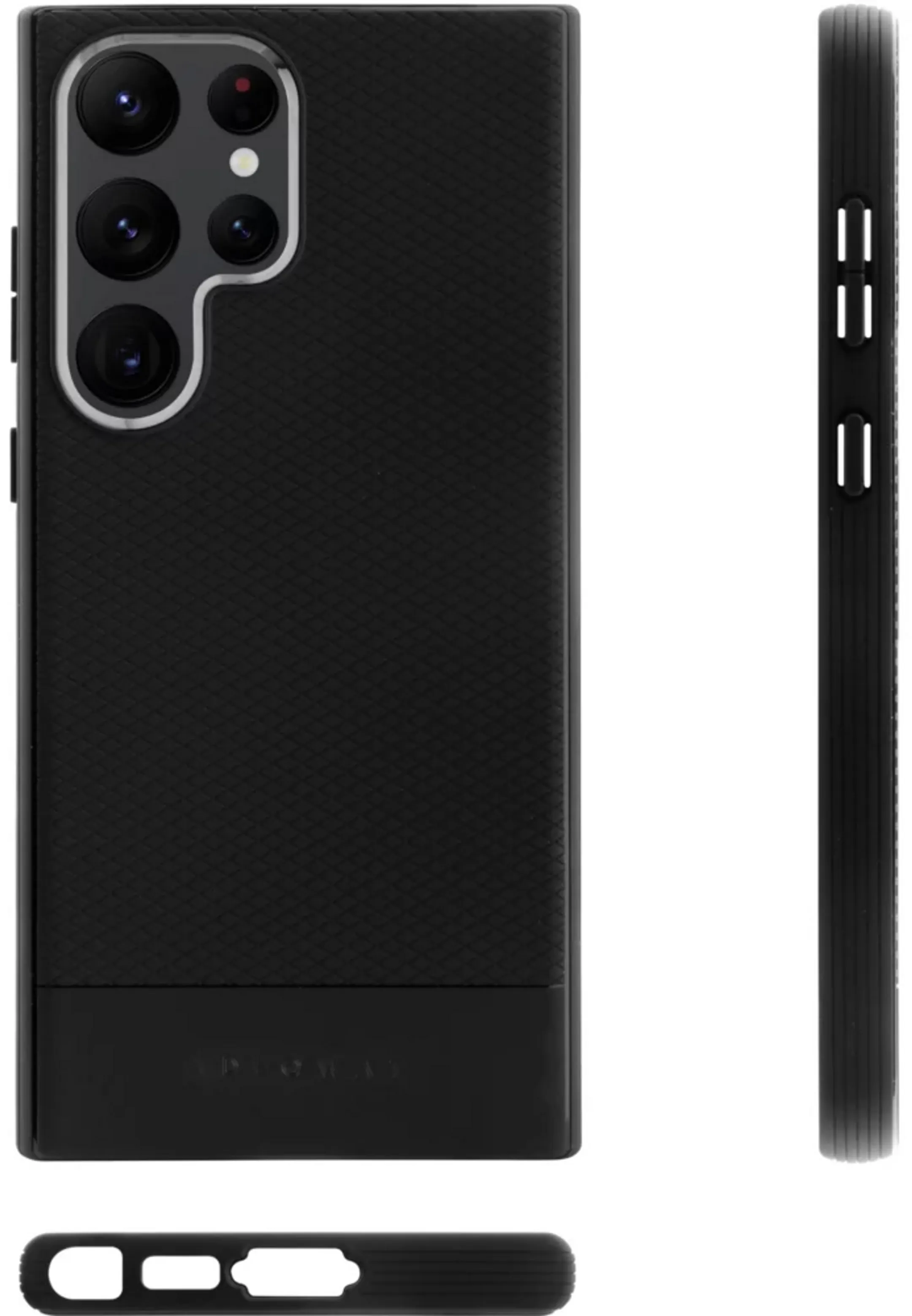 Adeqwat Coque Souple pour Galaxy S23 Ultra - Noir image