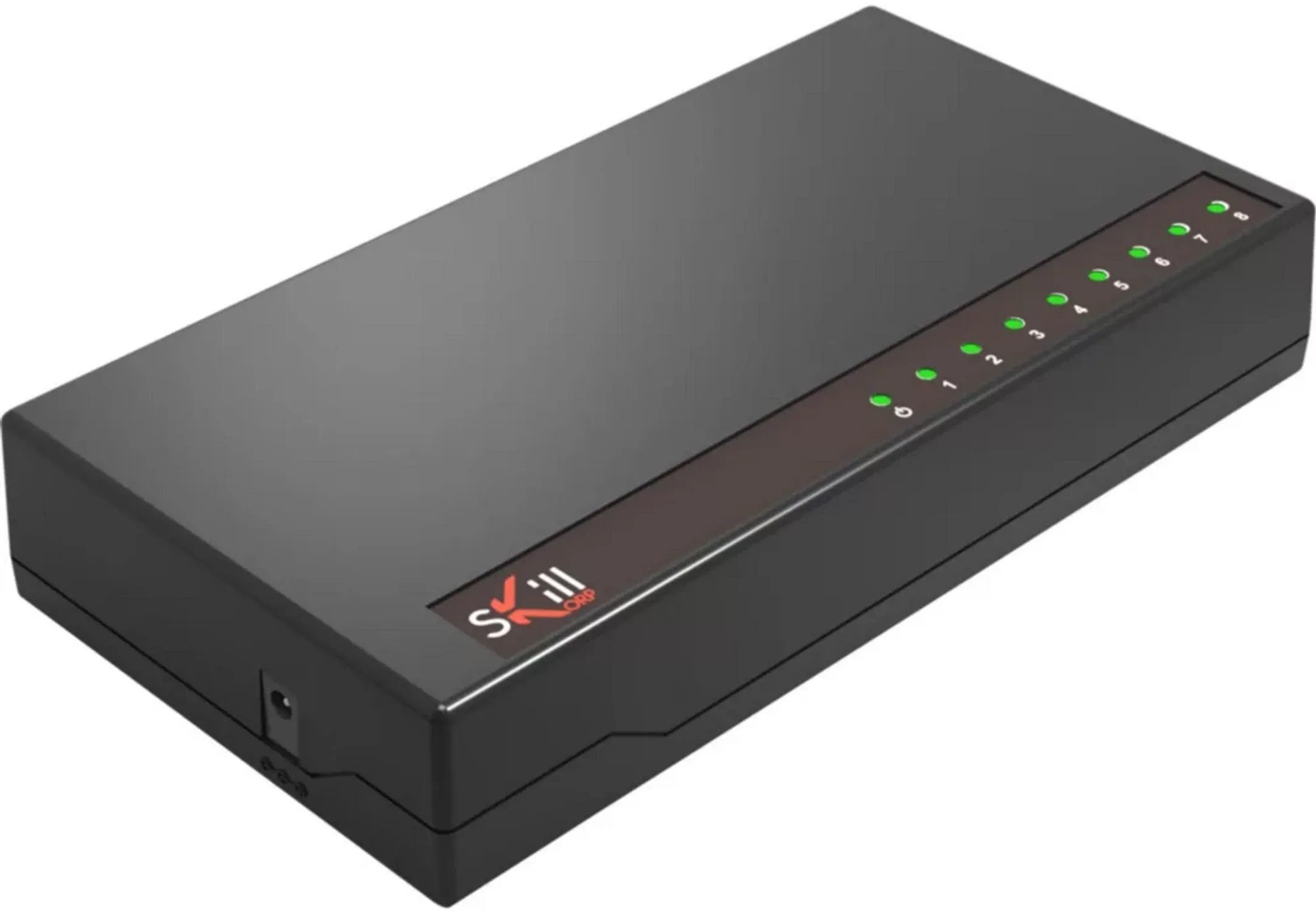 Switch Ethernet Gigabit - 8 Ports - Noir