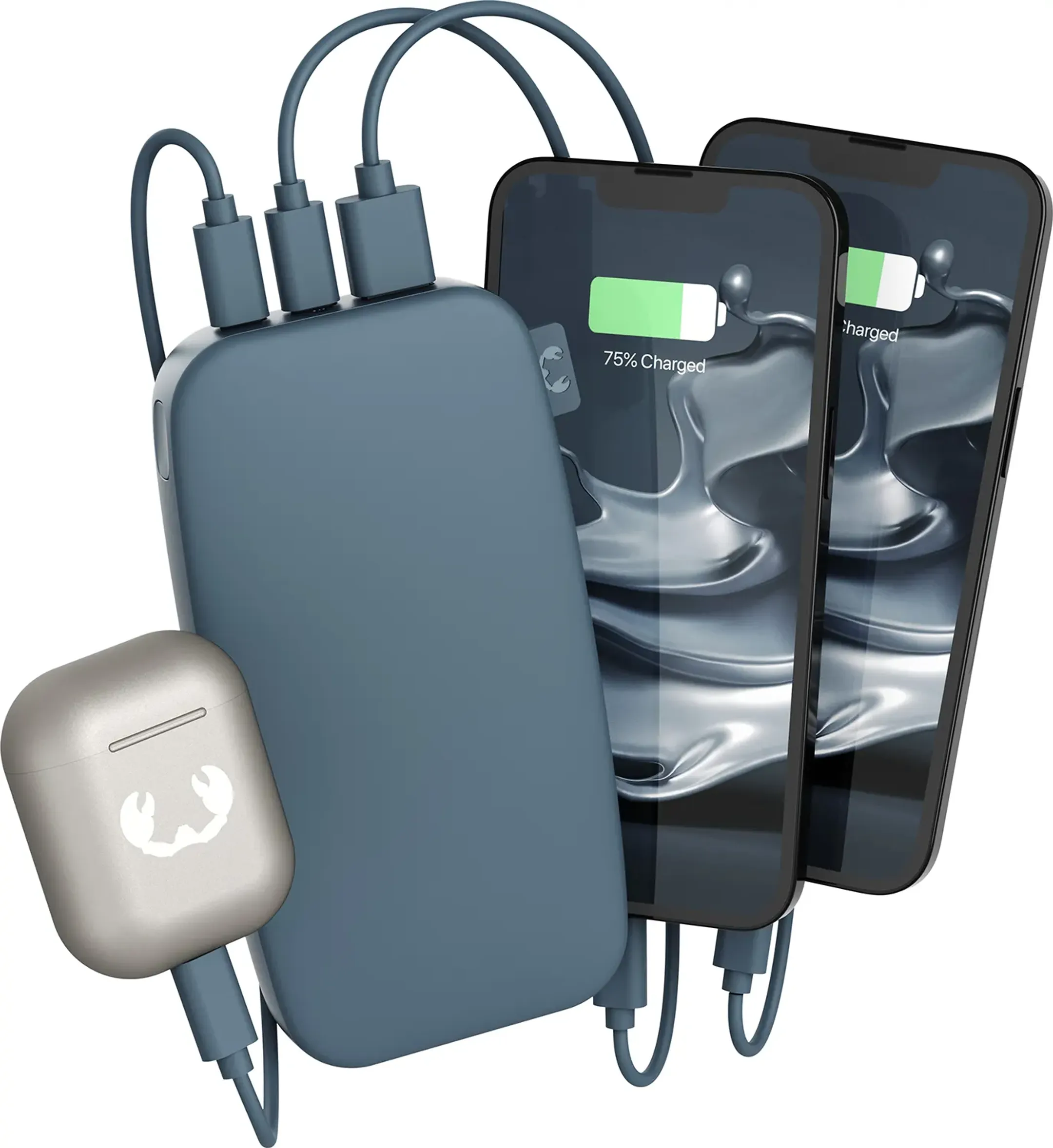 Fresh 'n Rebel Batterie externe 20 W Power Delivery - 18.000 mAh - Dive Blue image