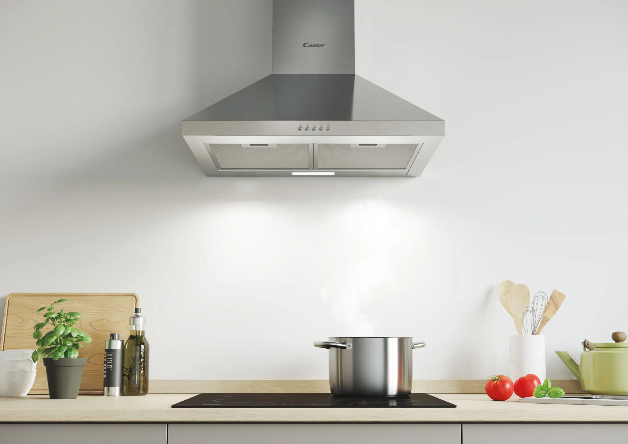 Candy Hotte cheminée CCE116/1XGG - Inox image