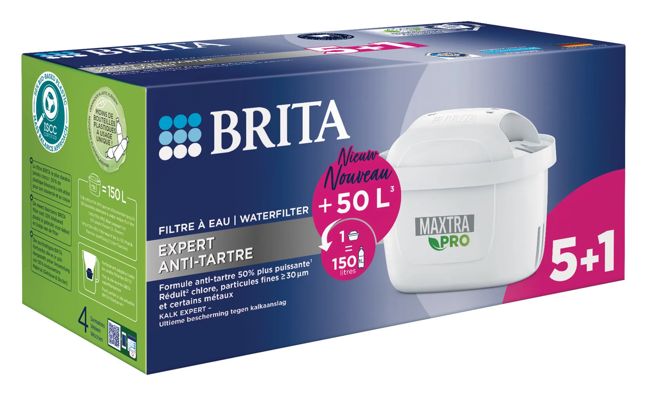 Brita Cartridge  MAXTRA PRO EXPERT CALCAIRE 5+1 GRATUIT image