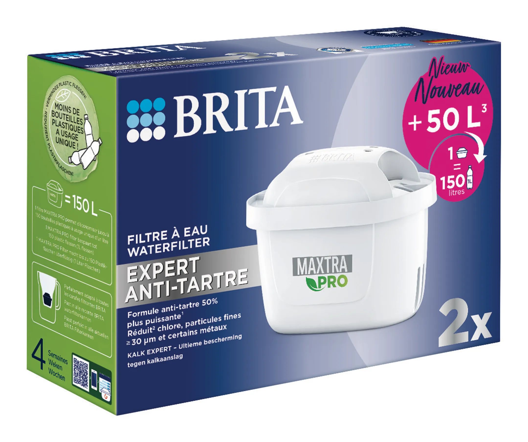 Brita Cartridge MAXTRA PRO EXPERT CALCAIRE 2-Pack image