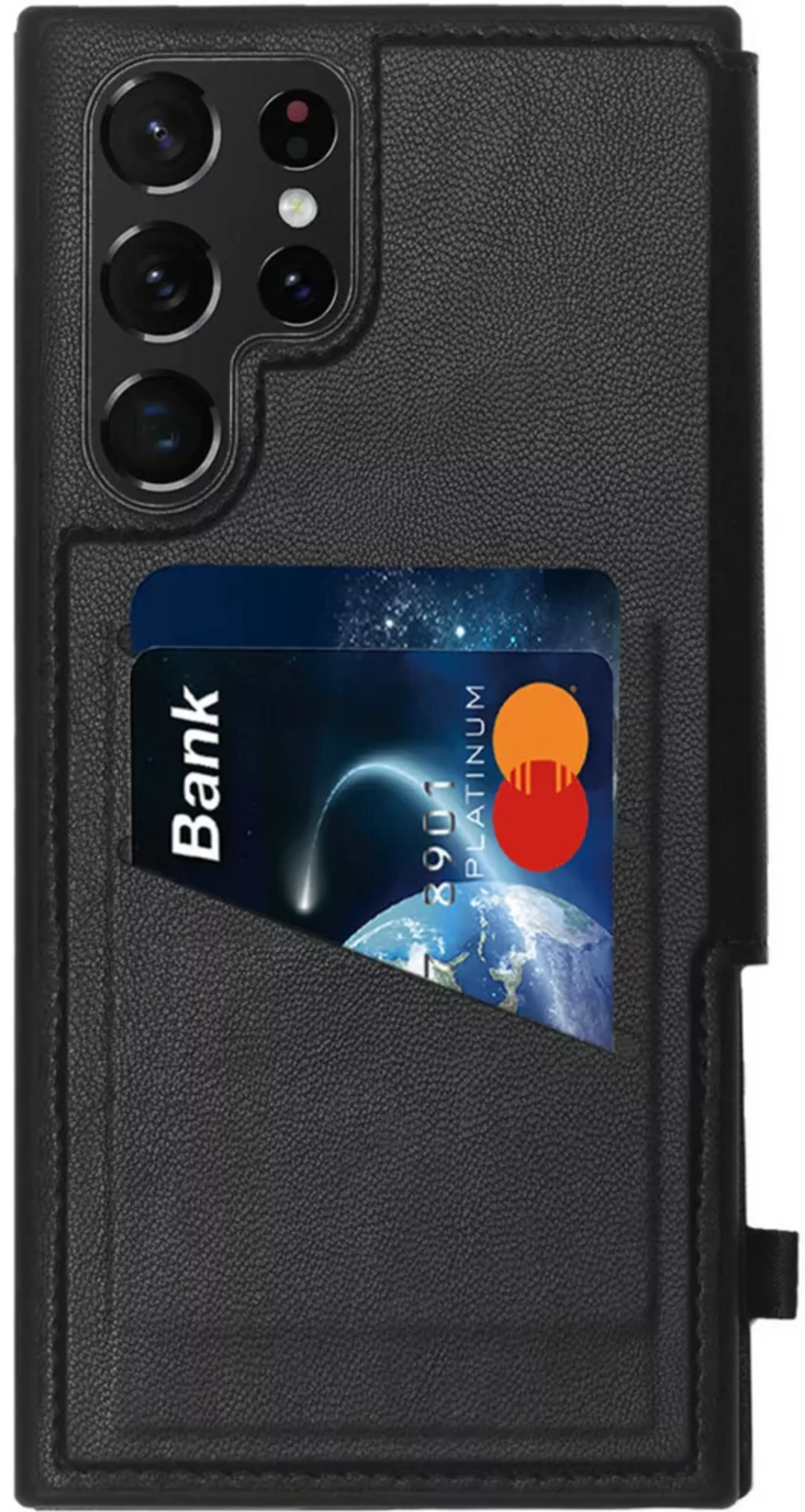 Adeqwat Étui en cuir - Samsung Galaxy S23 Ultra - Noir image