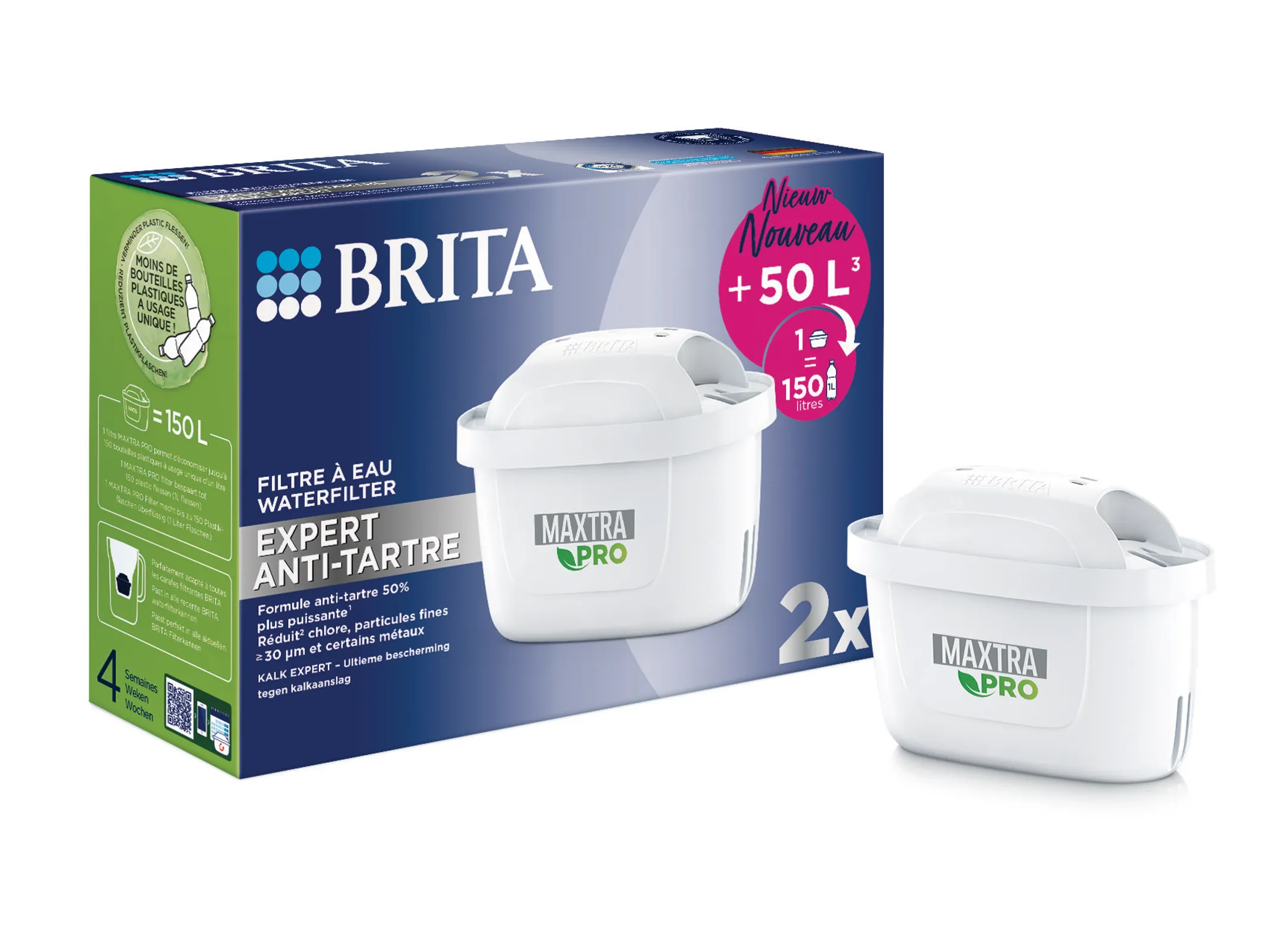 Cartridge MAXTRA PRO EXPERT CALCAIRE 2-Pack