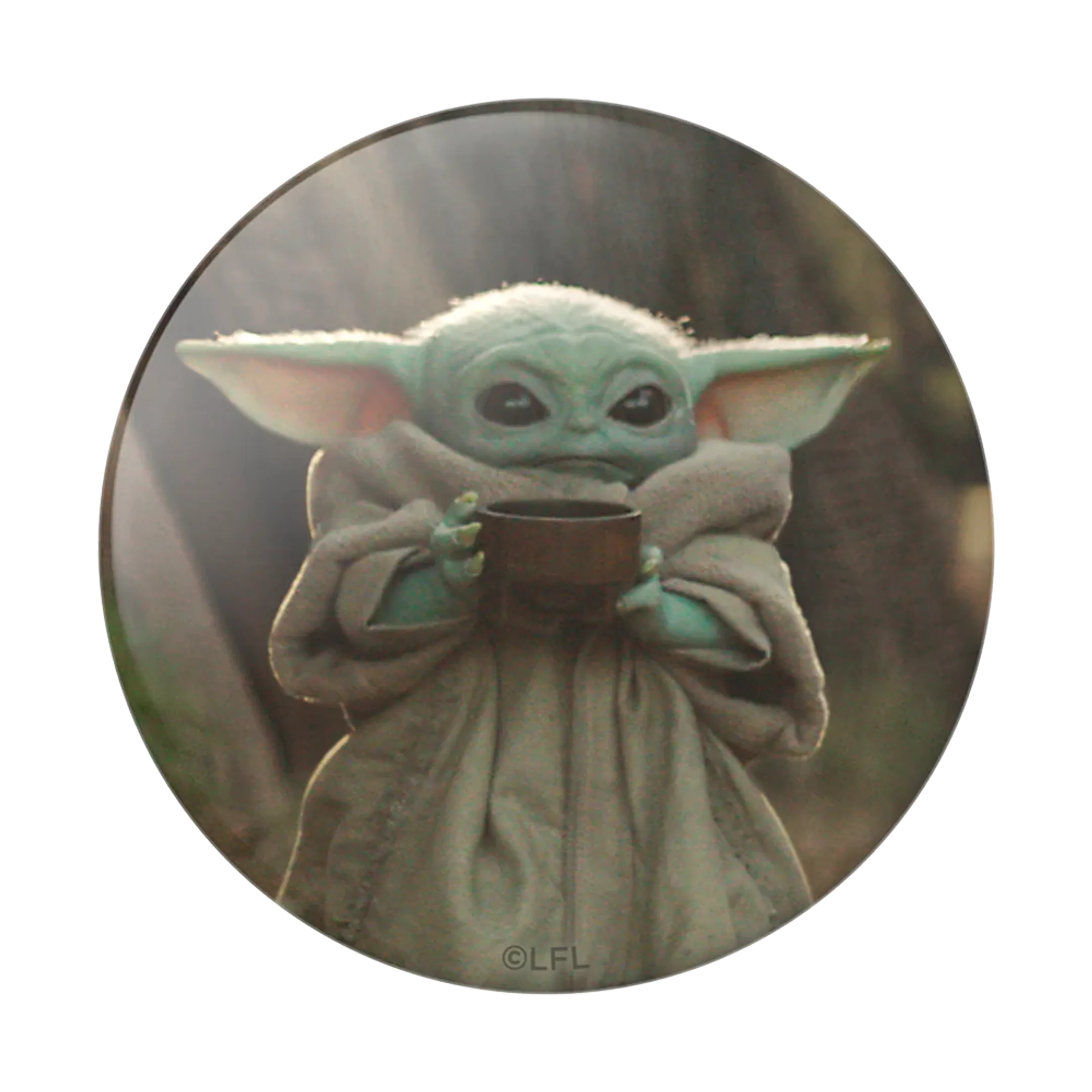 Popsocket Support pour Smartphone PopGrip - The Mandalorian Child Cup image