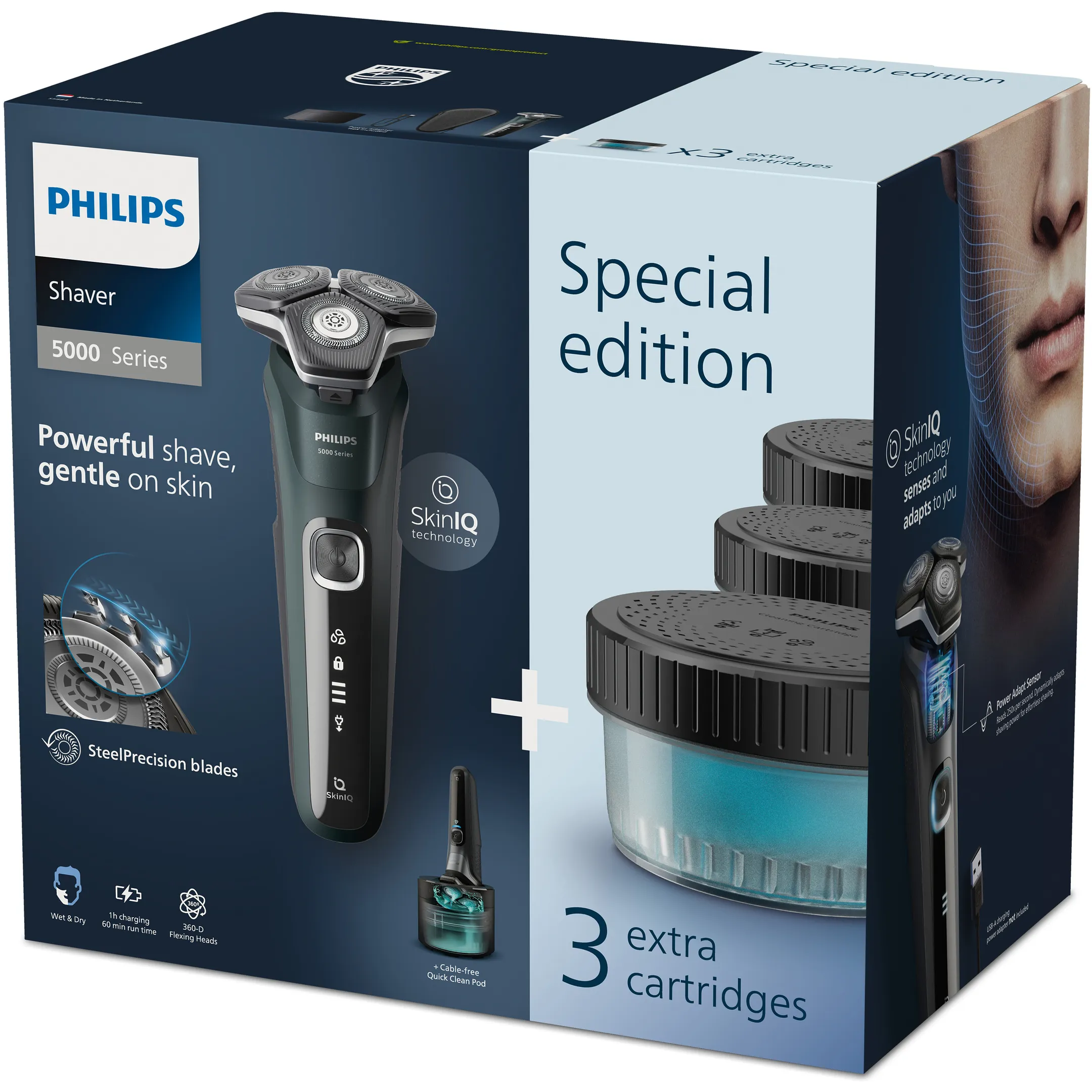 Philips Electric shaver Series 5000 S5884/69 image