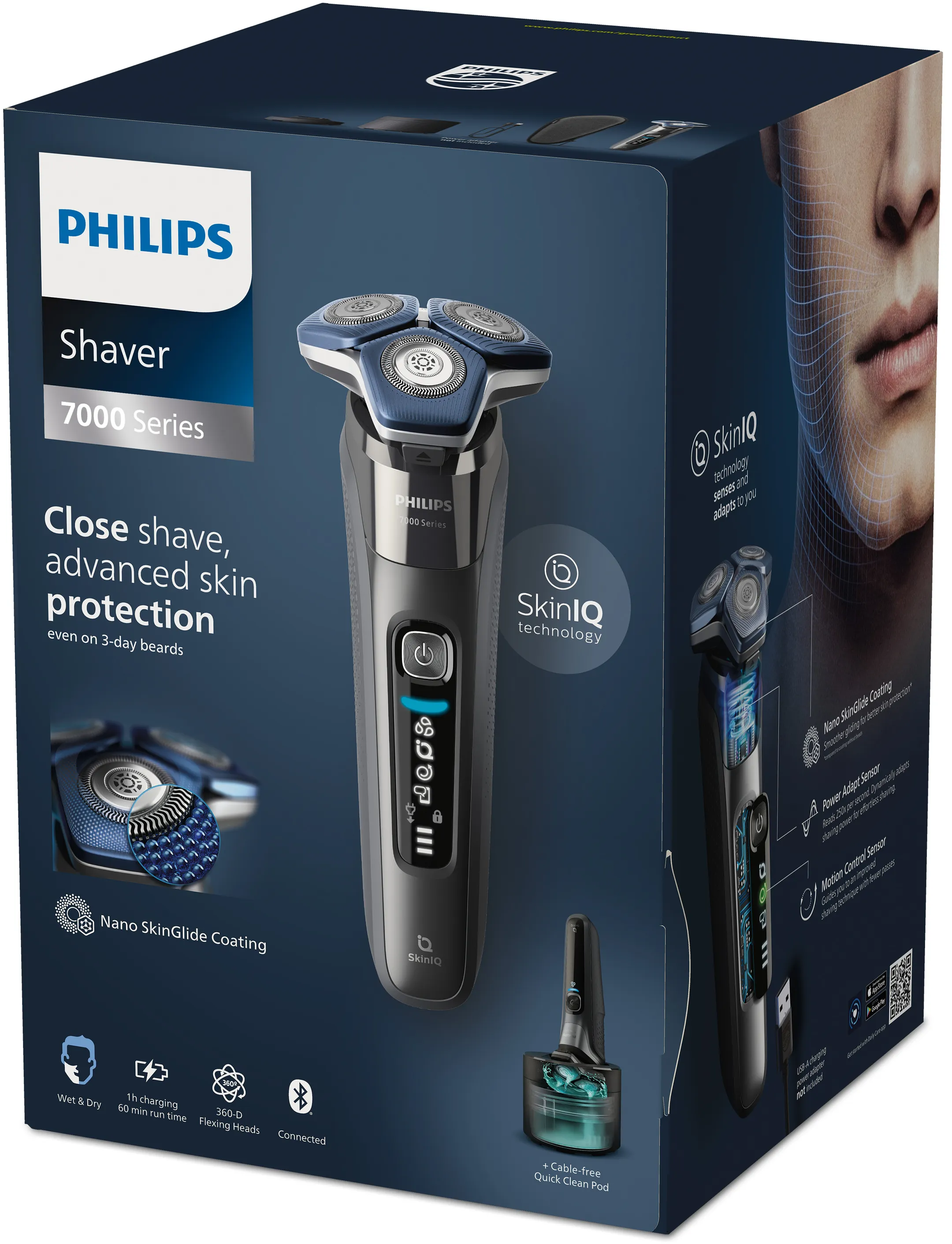 Philips Electric shaver Series 7000 S7887/55 image