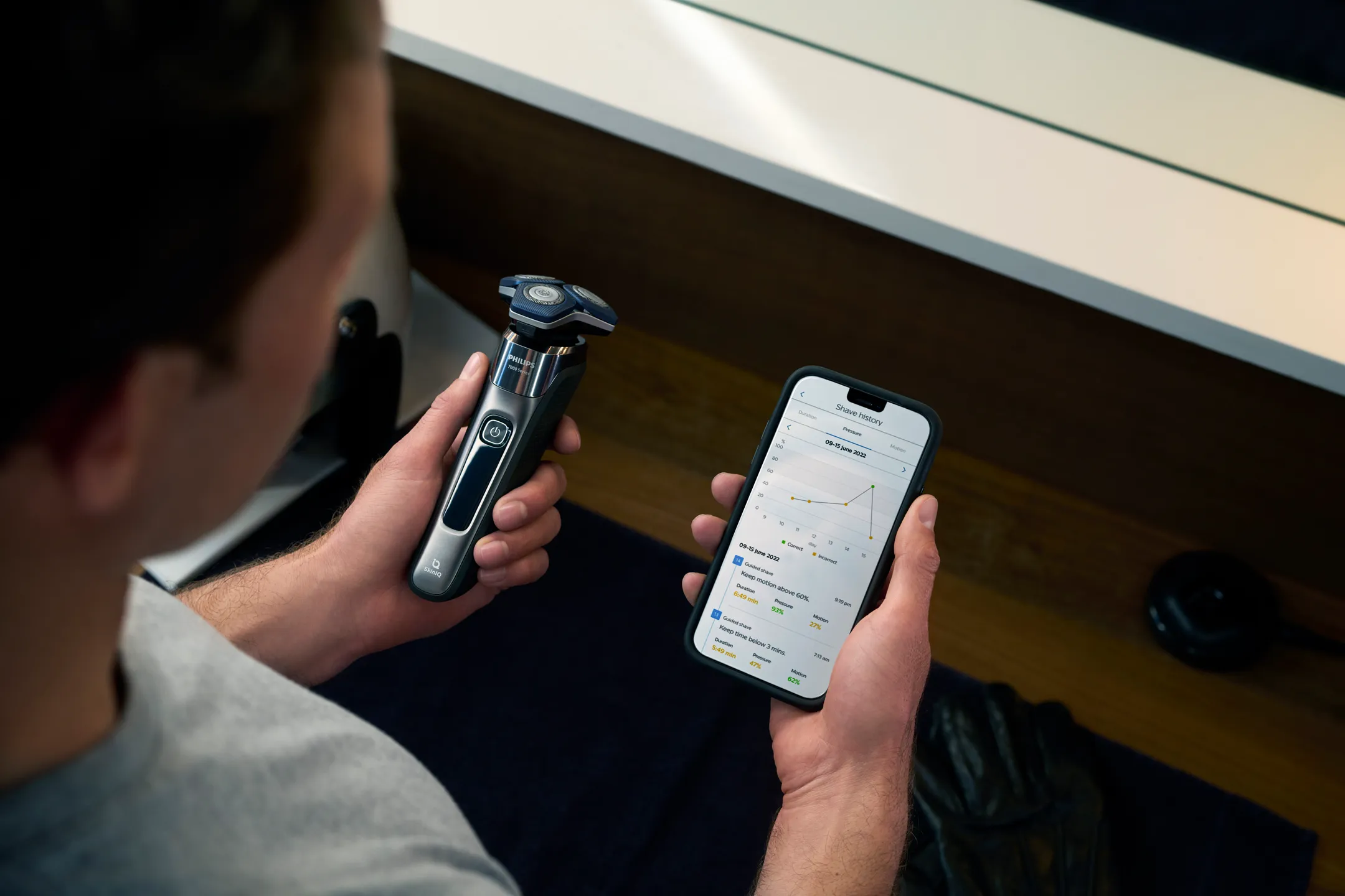 Philips Electric shaver Series 7000 S7887/55 image