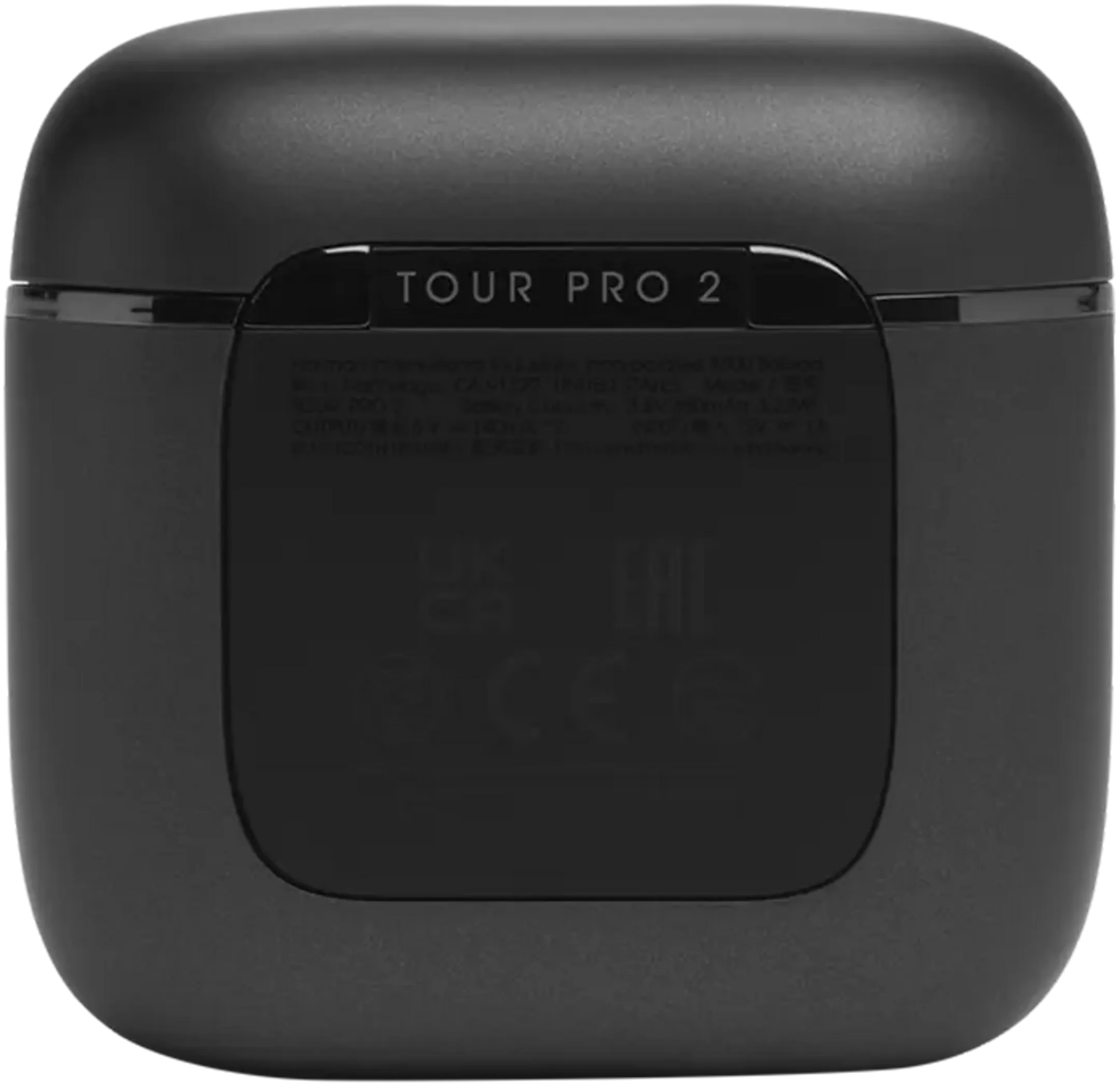 JBL Tour Pro 2 Kabellose Noise-Cancelling-Ohrhörer - Schwarz image