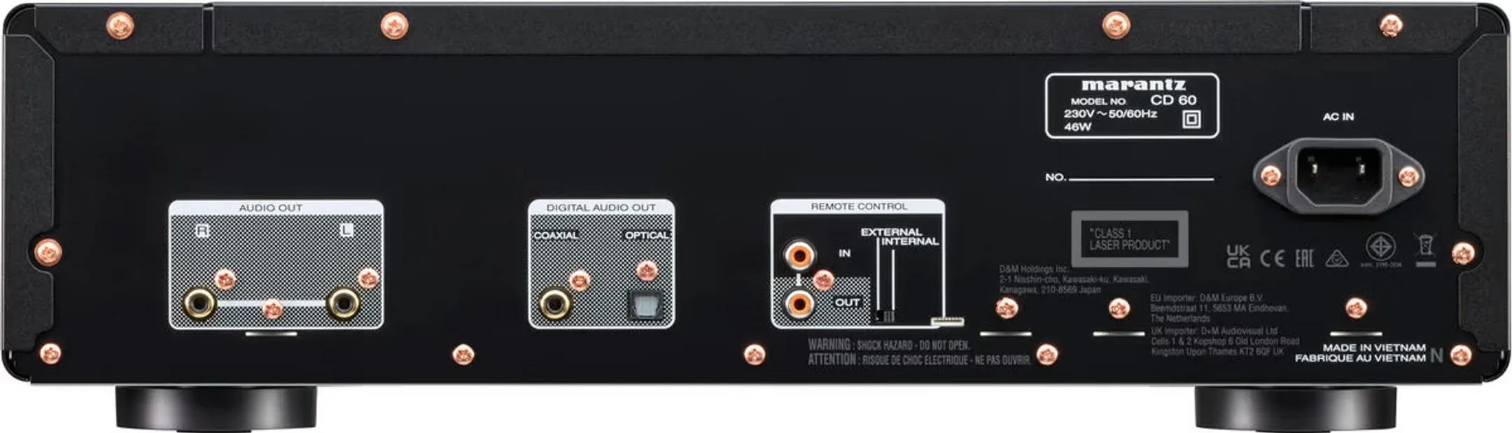 Marantz CD60/N1B CD Player - Black image