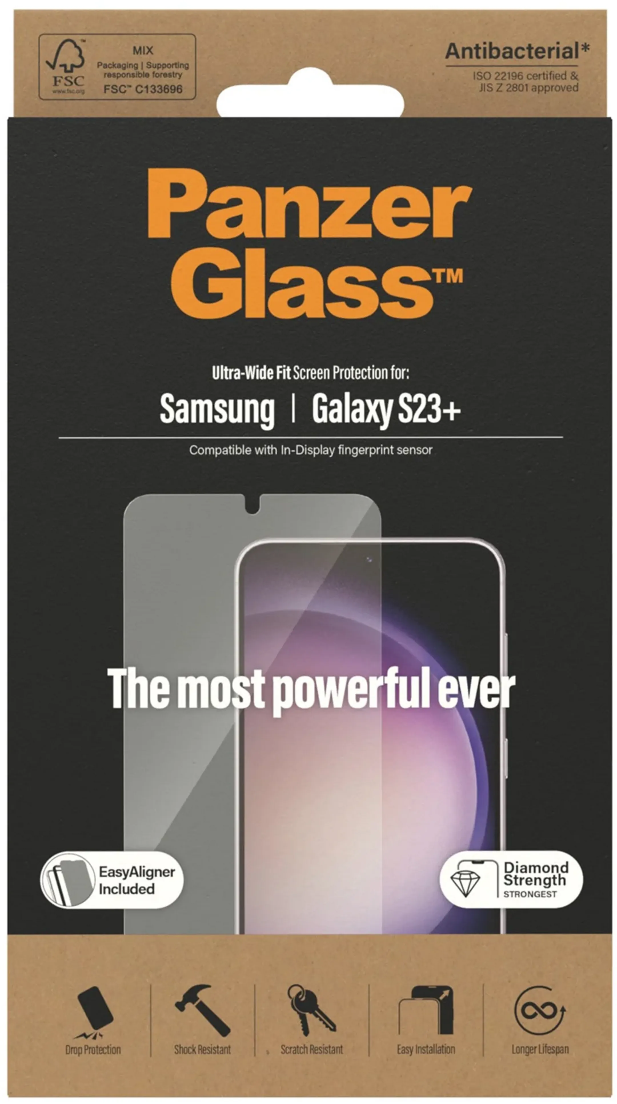 Protège écran pour Samsung Galaxy S23+