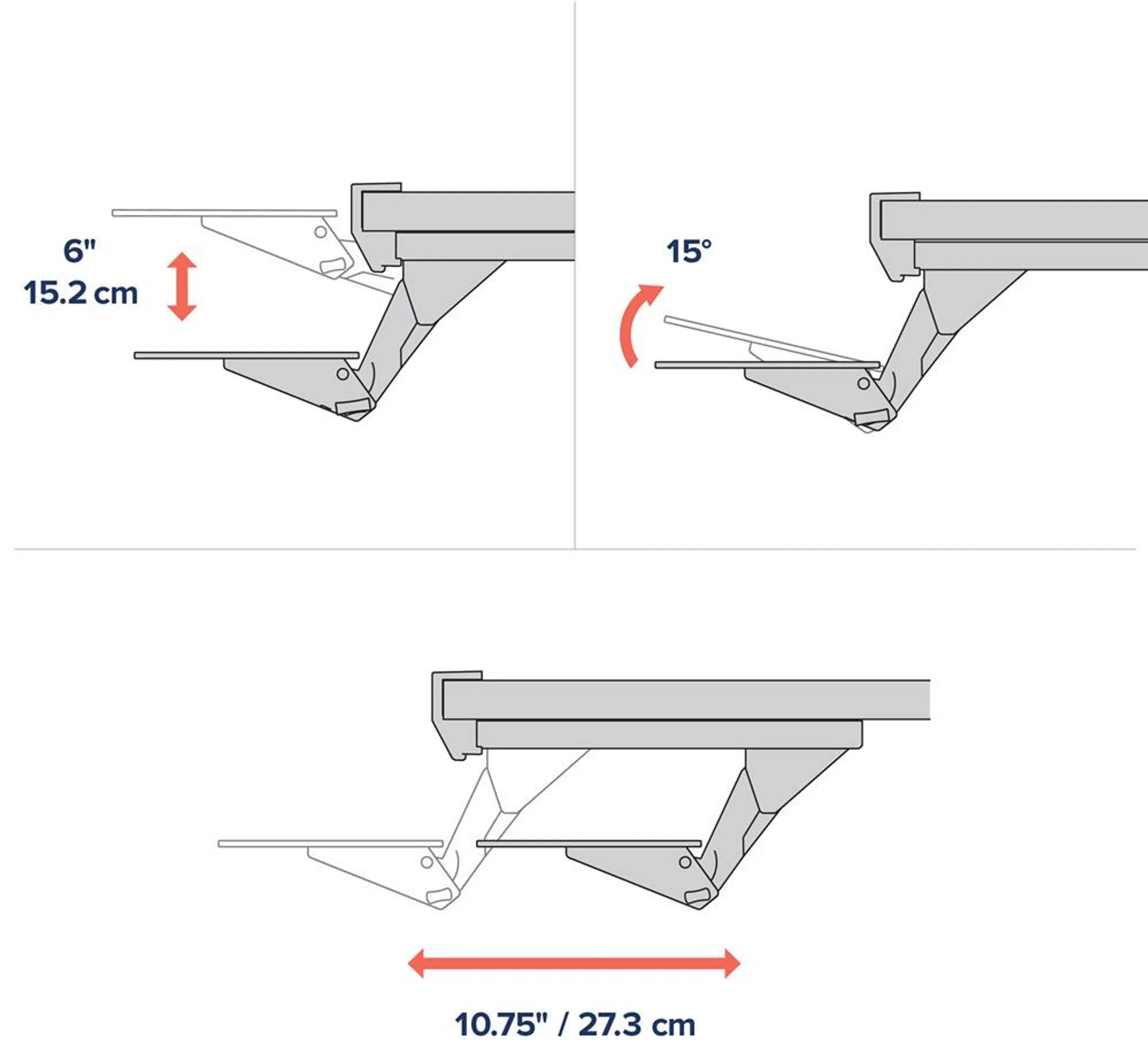 Ergotron Neo-Flex Underdesk Keyboard Arm image