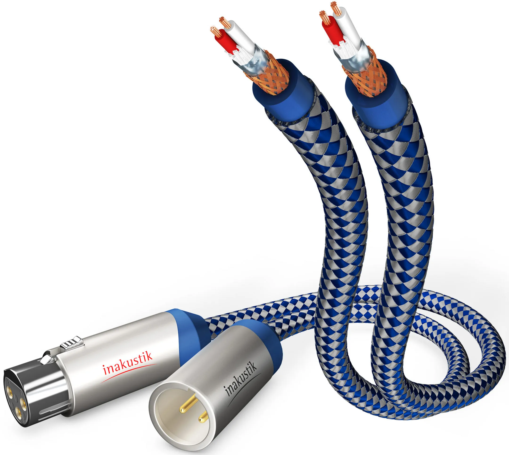 Audio Cable Premium XLR (M) to XLR (F) - 0,75m