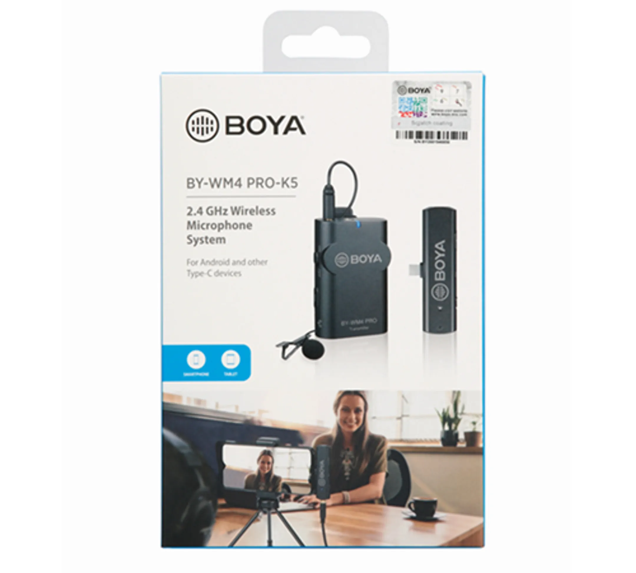 BOYA Mini Microphone sans Fil - USB-C - BY-WM4 PRO-K5 image