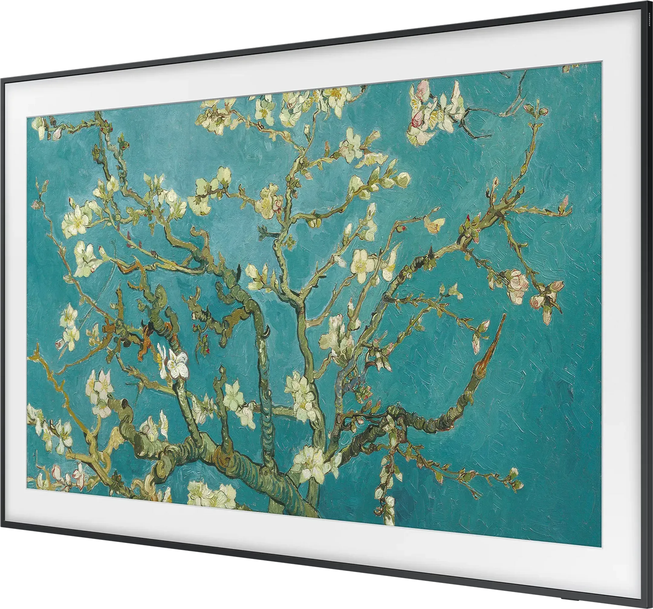 Samsung The Frame QLED Full HD-Fernseher QE32LS03B (2023) - 32 Zoll - Heller Holzrahmen inklusive image