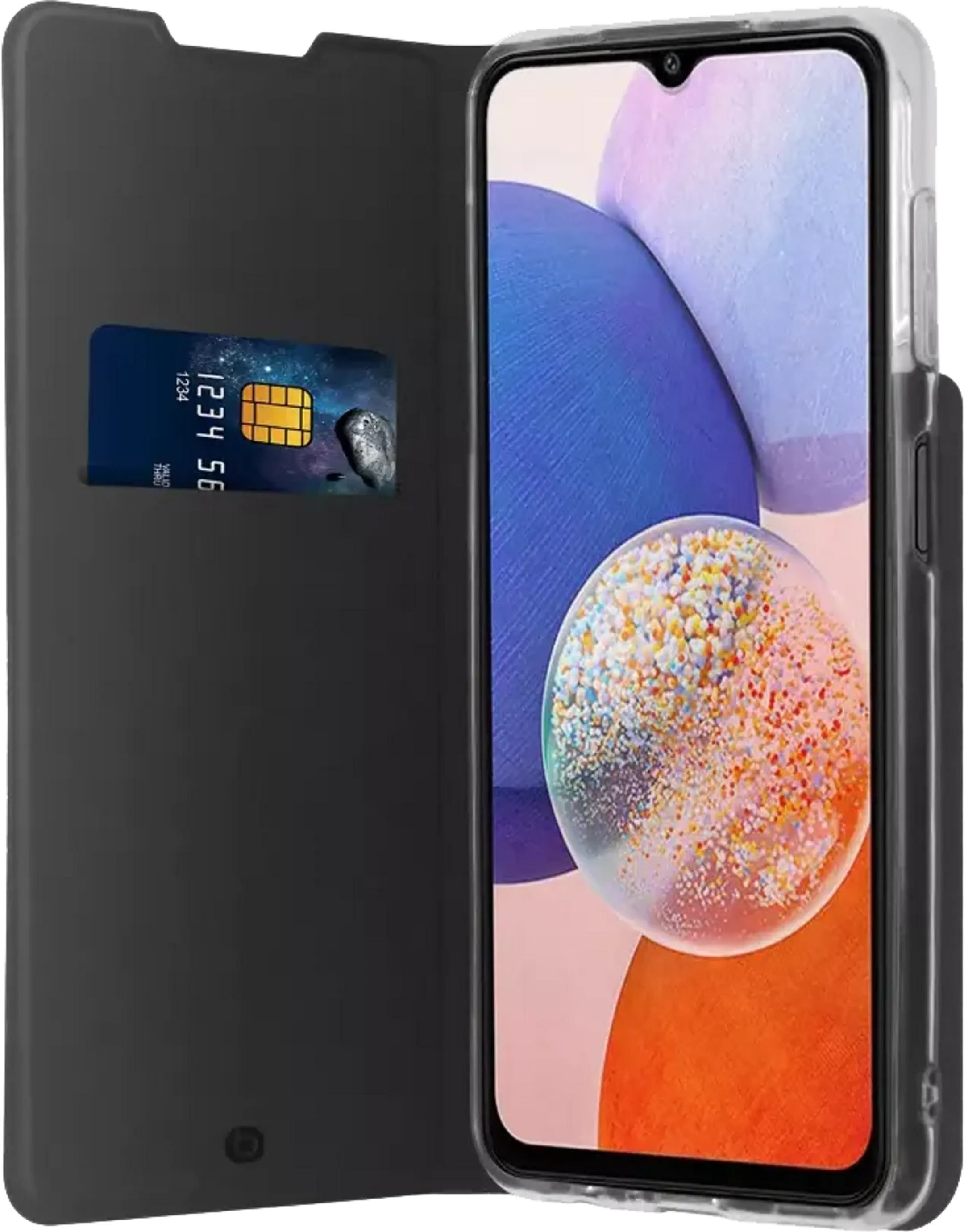Étui livre pour Galaxy A14 (5G) - Noir