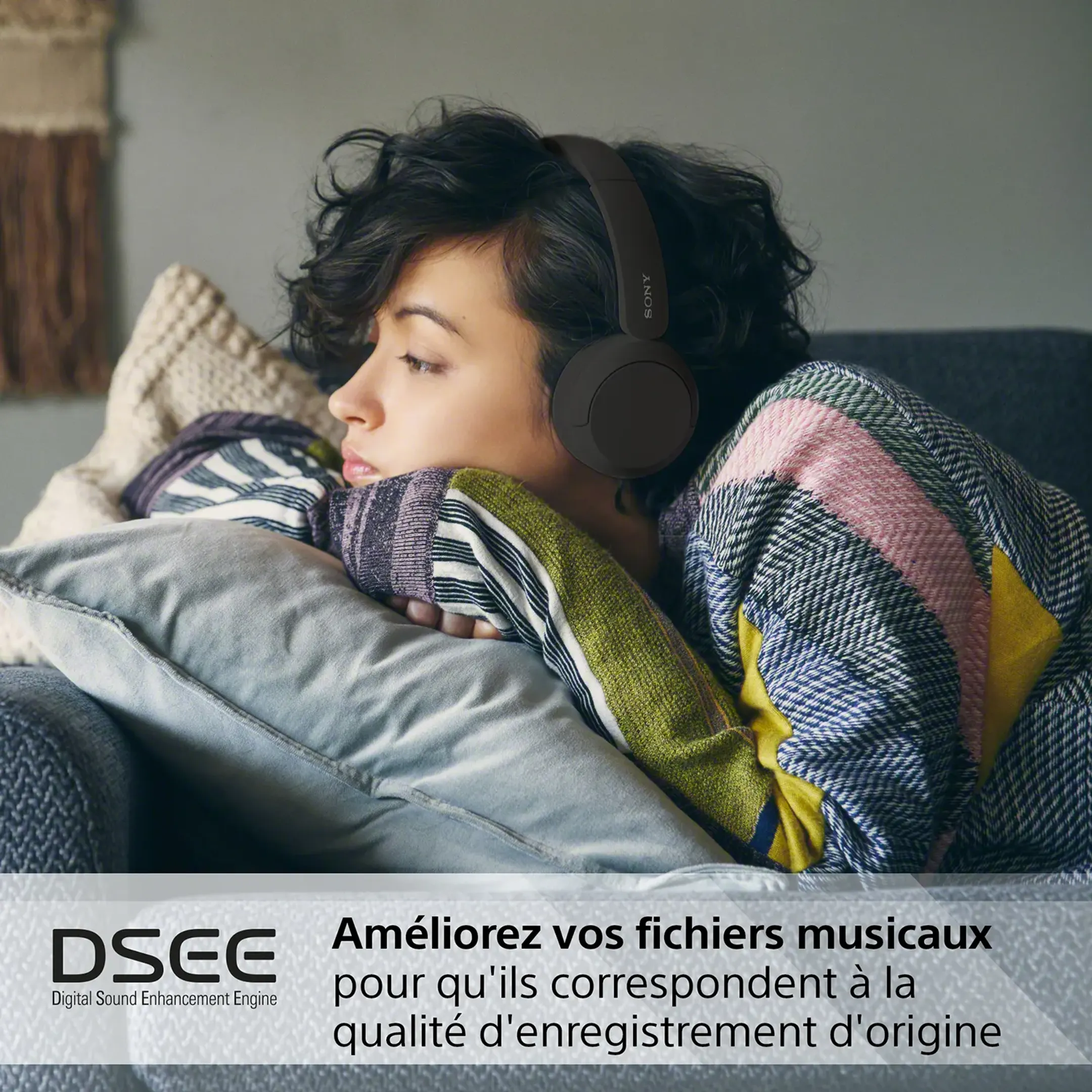 Sony Casque sans fil WH-CH520B - Noir image