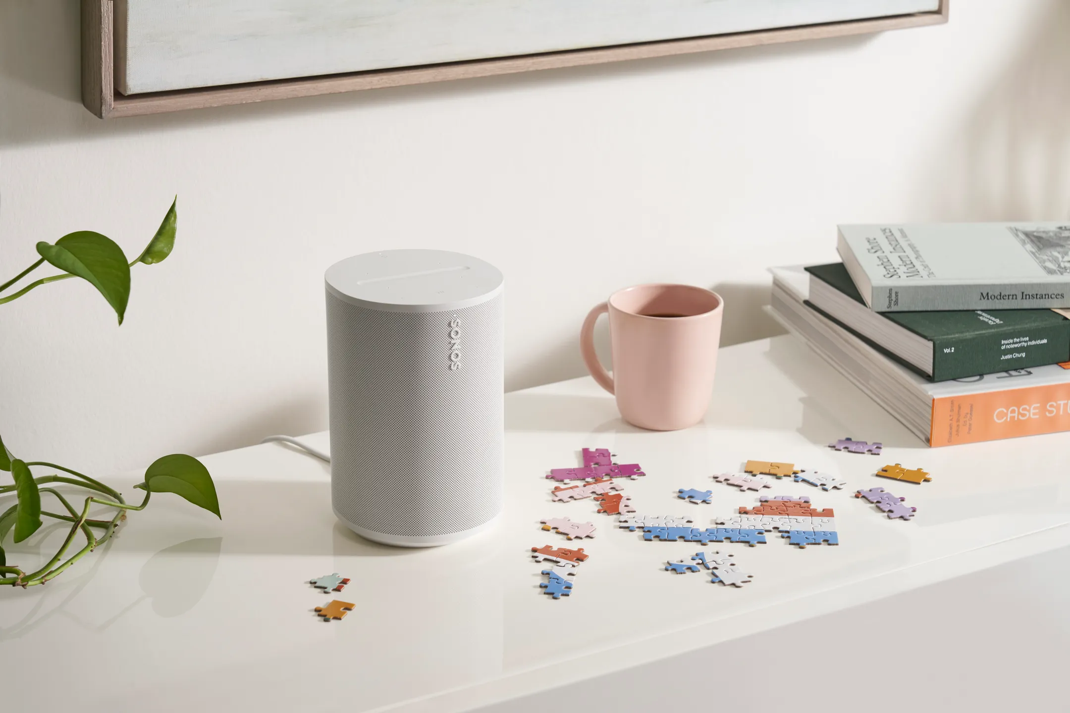 SONOS Enceinte Wi-Fi ERA 100 - Blanc image
