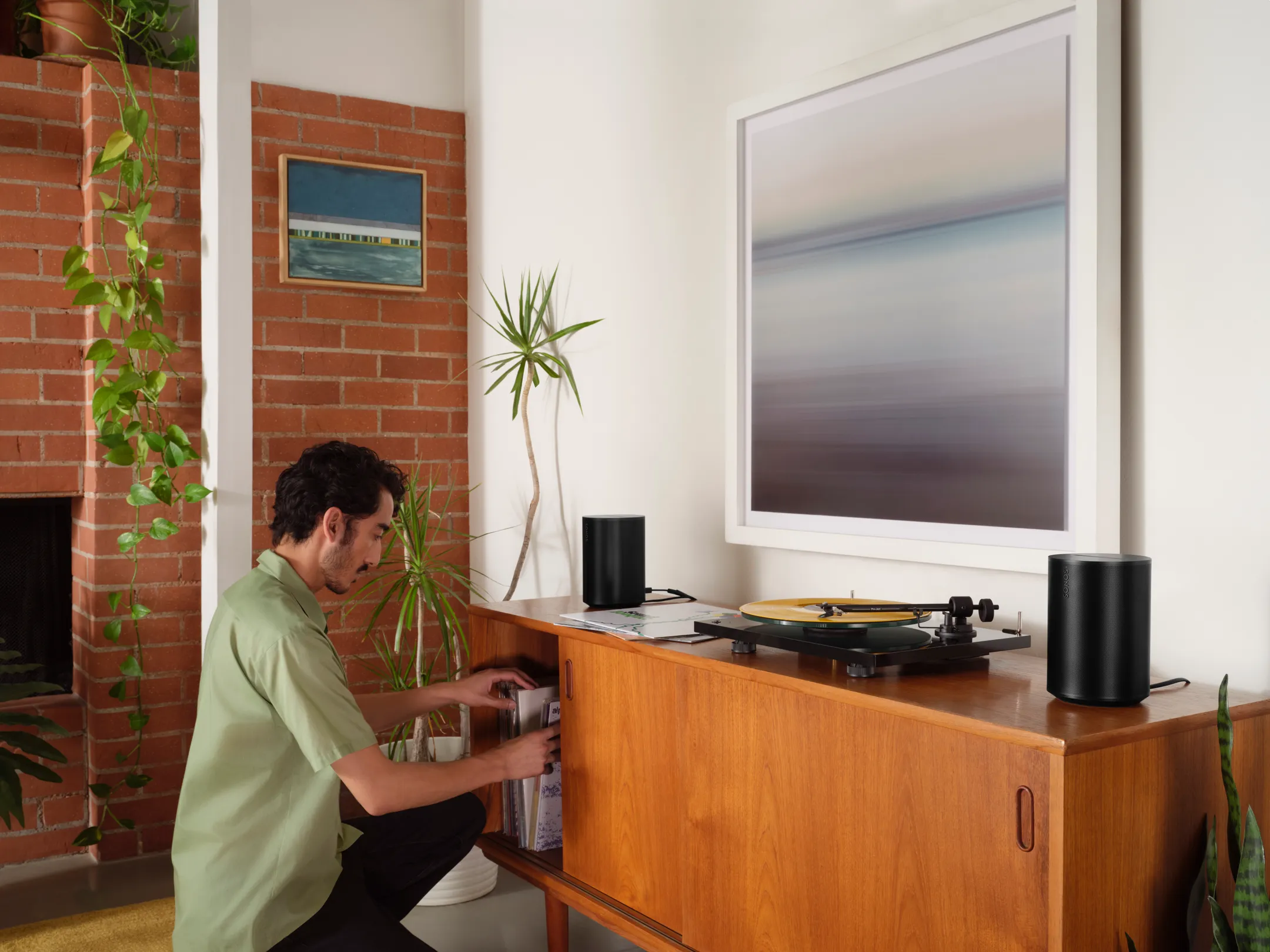 SONOS Enceinte Wi-Fi ERA 100 - Noir image