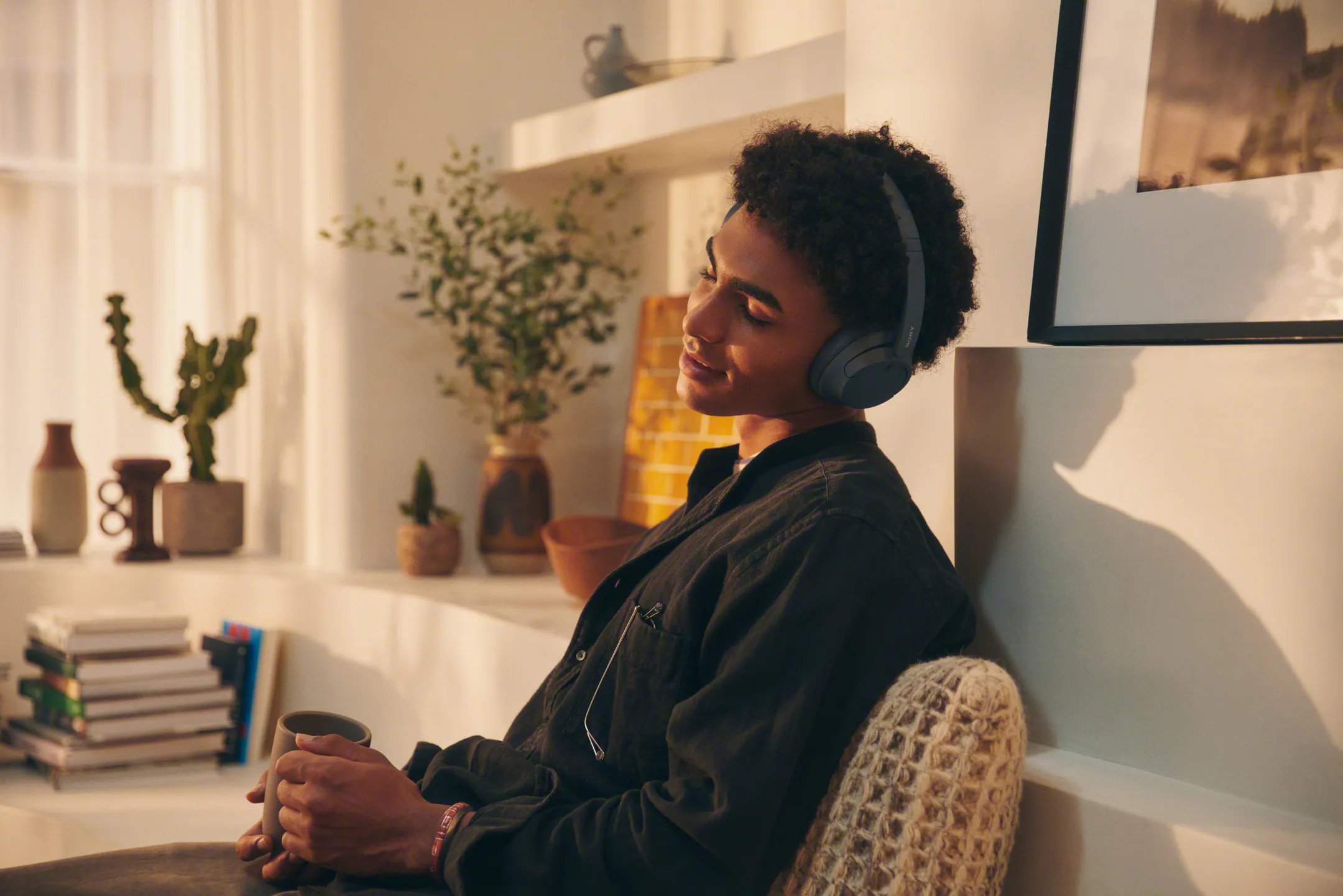 Sony WH-CH720N Wireless Headphones - Blue image